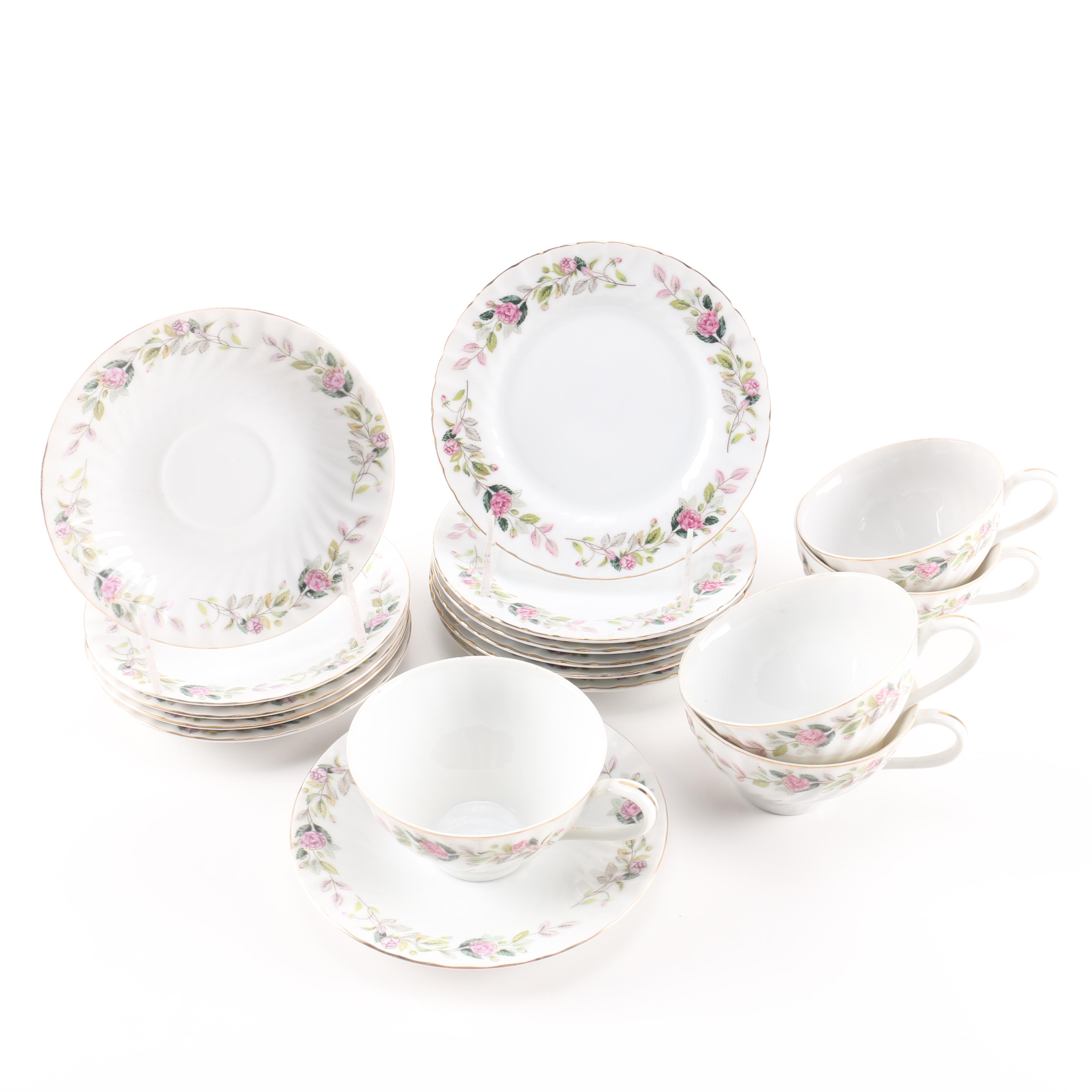 Creative "Regency Rose" Tea Set