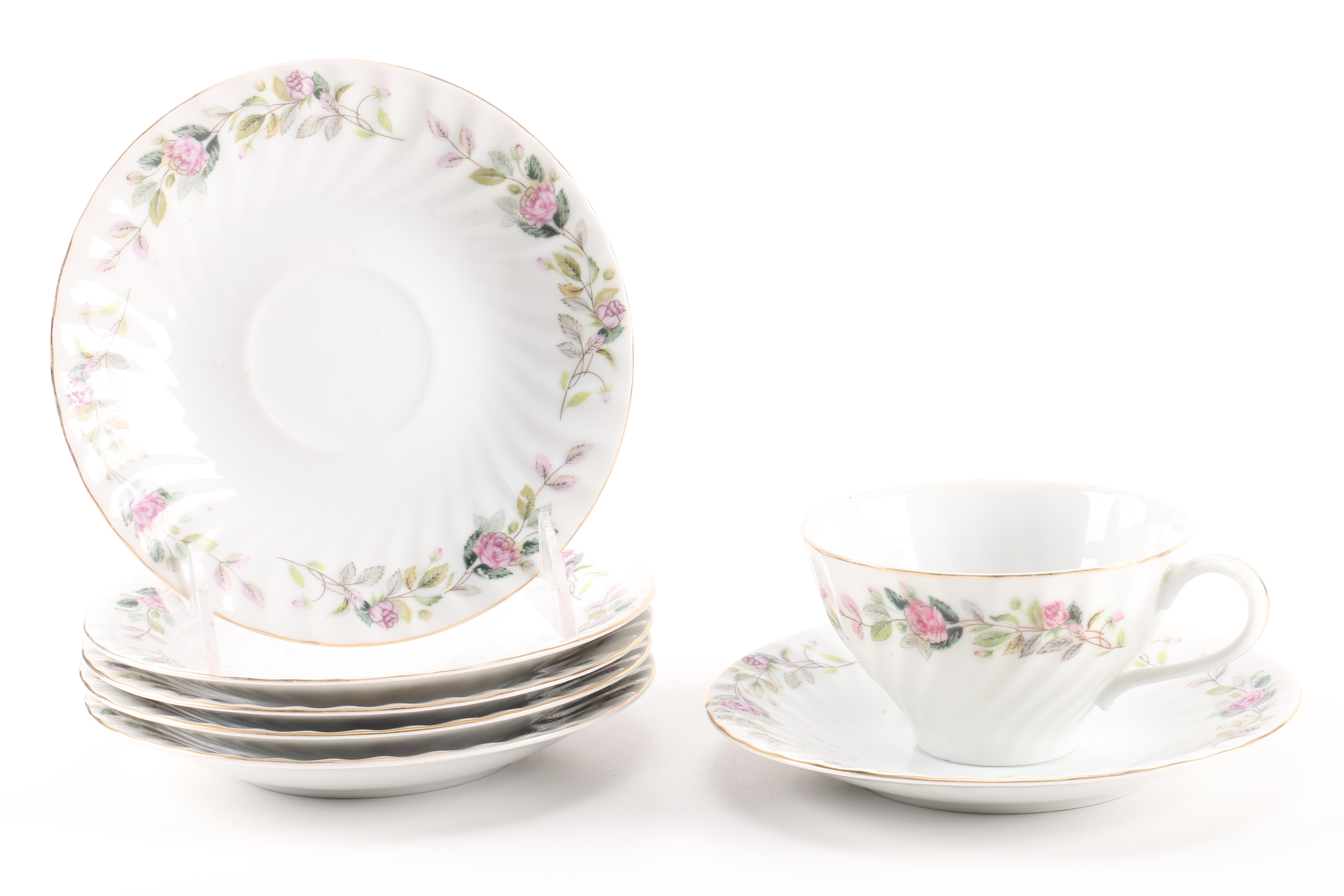 Creative "Regency Rose" Tea Set