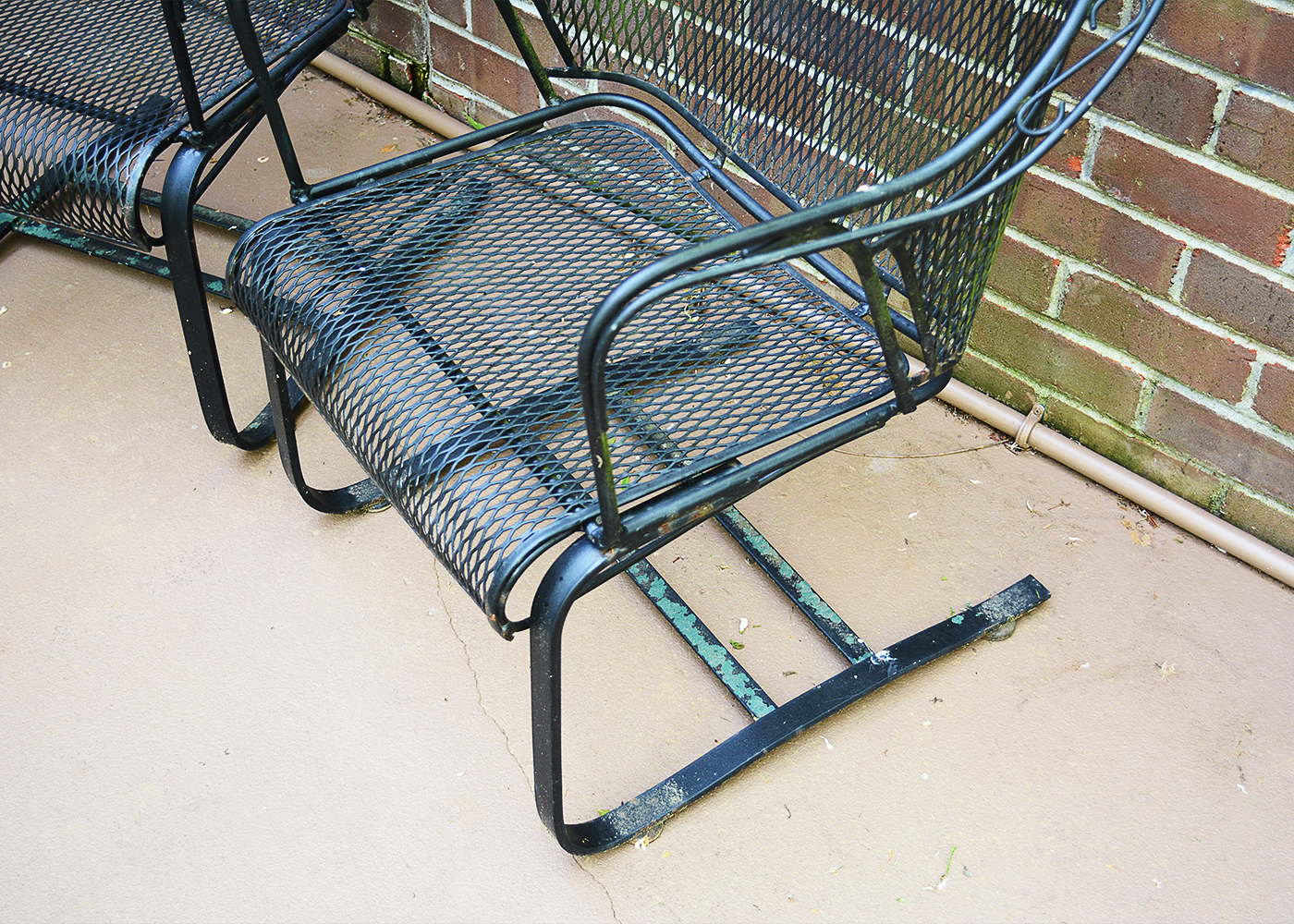 Black Wrought Iron Patio Chairs