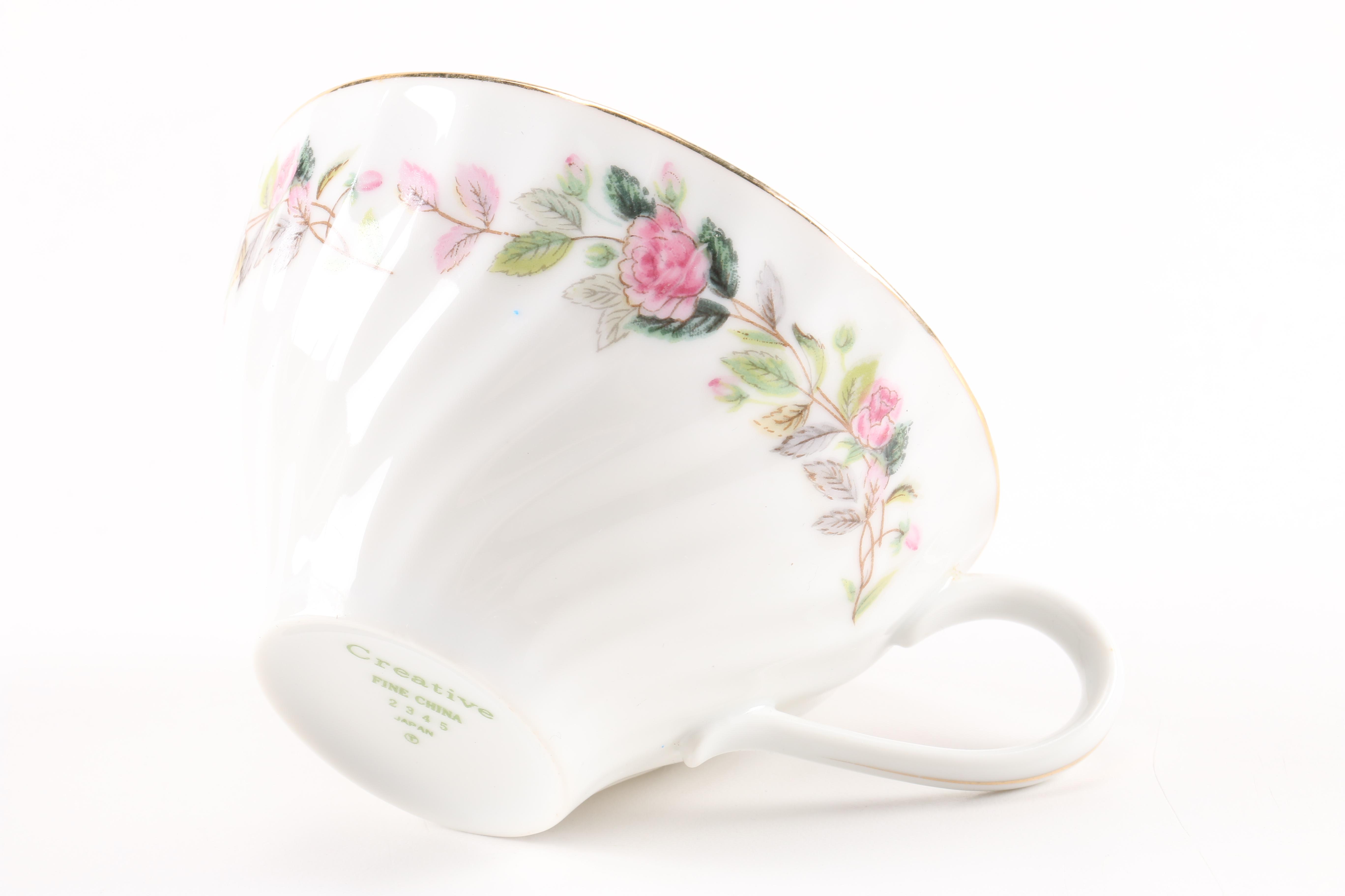 Creative "Regency Rose" Tea Set
