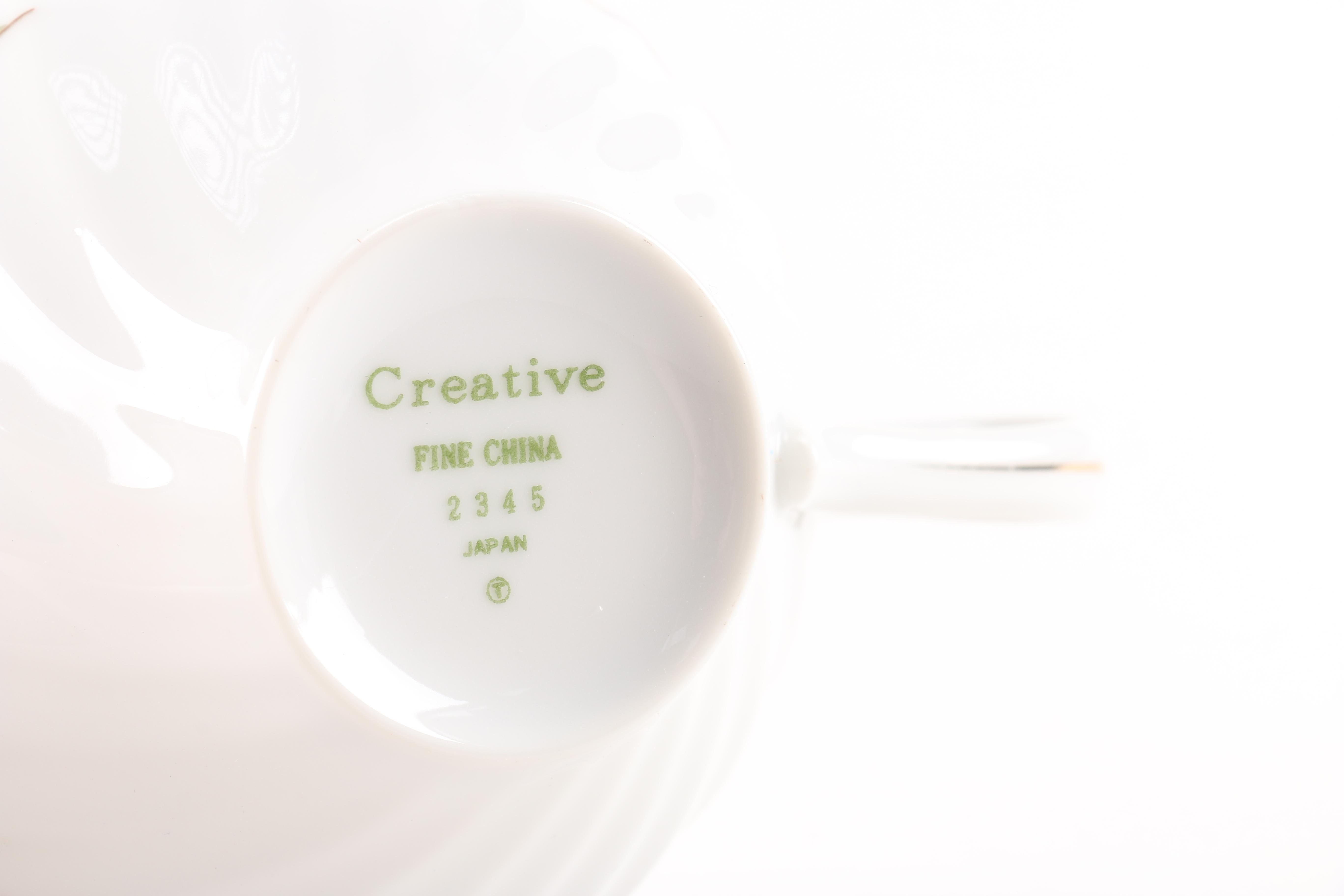 Creative "Regency Rose" Tea Set