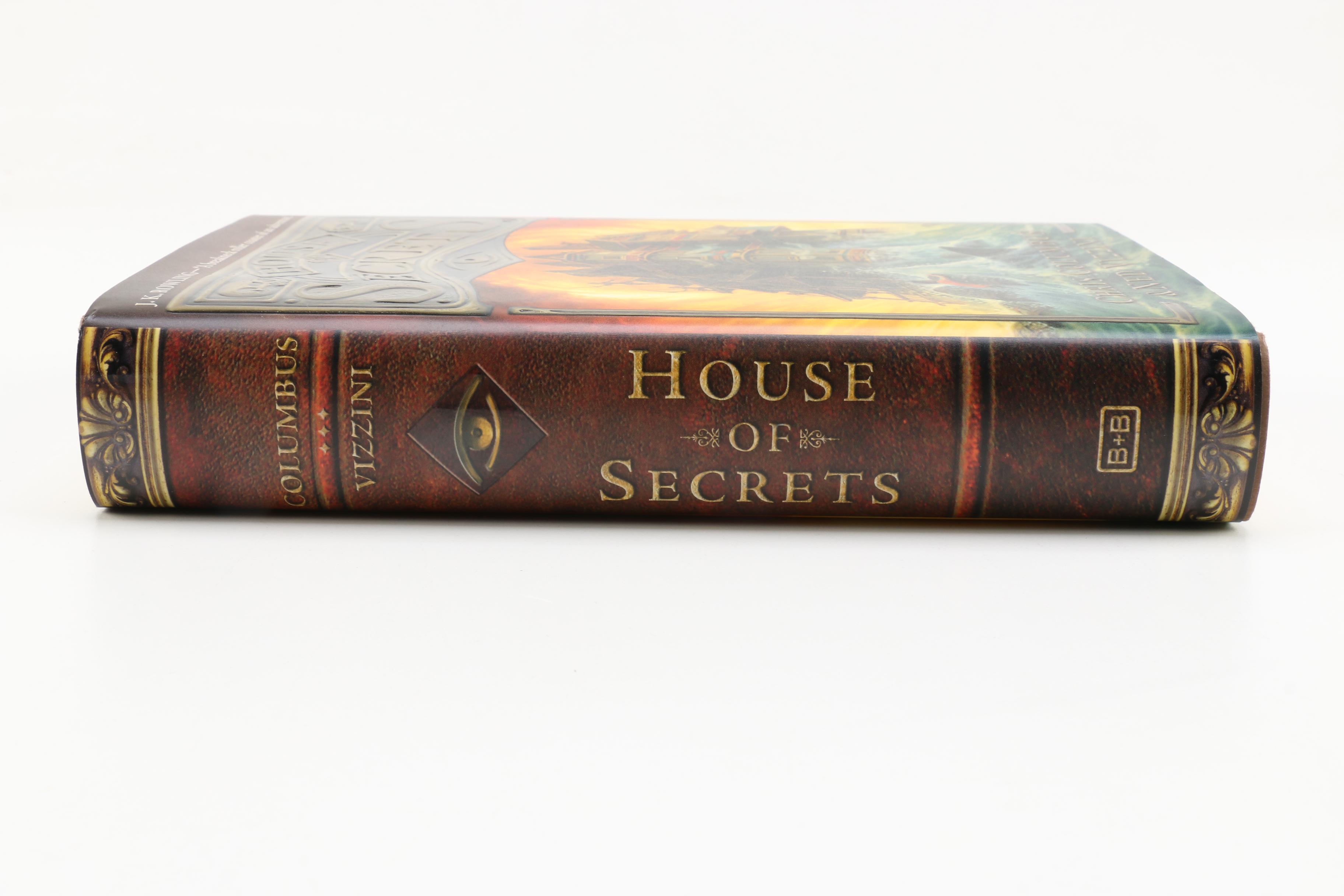 Signed First Printing "House of Secrets" by Chris Columbus and Ned Vizzini