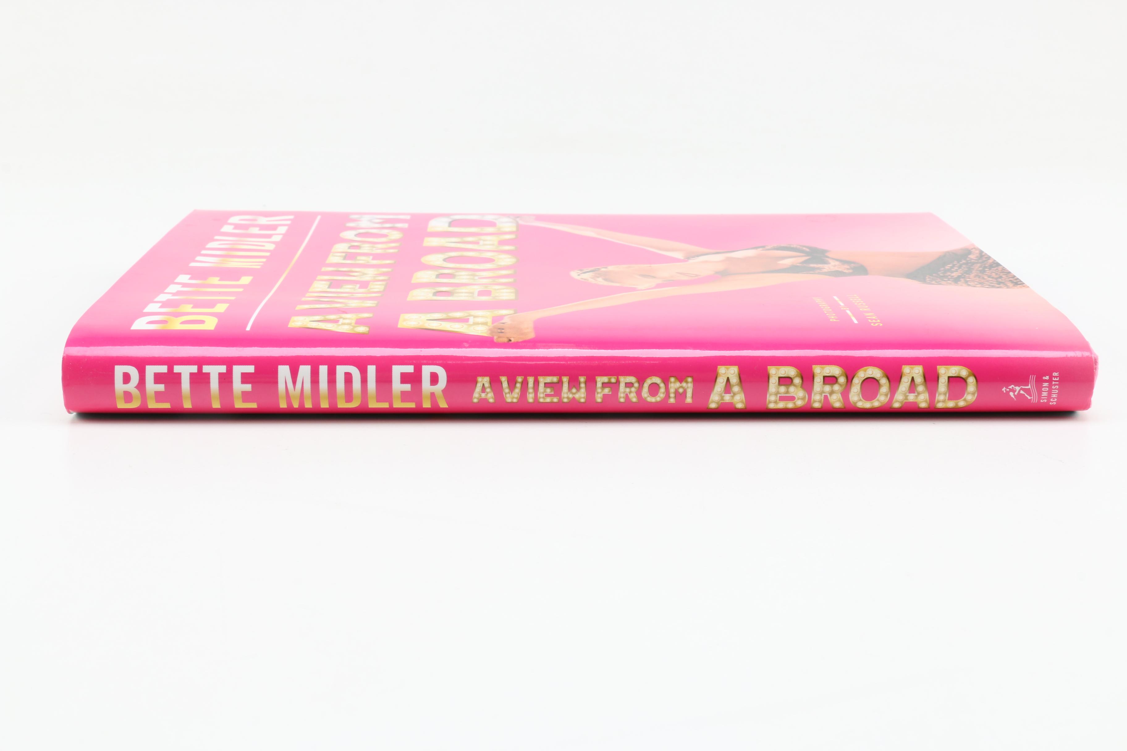 Signed First Edition "A View From A Broad" by Bette Midler
