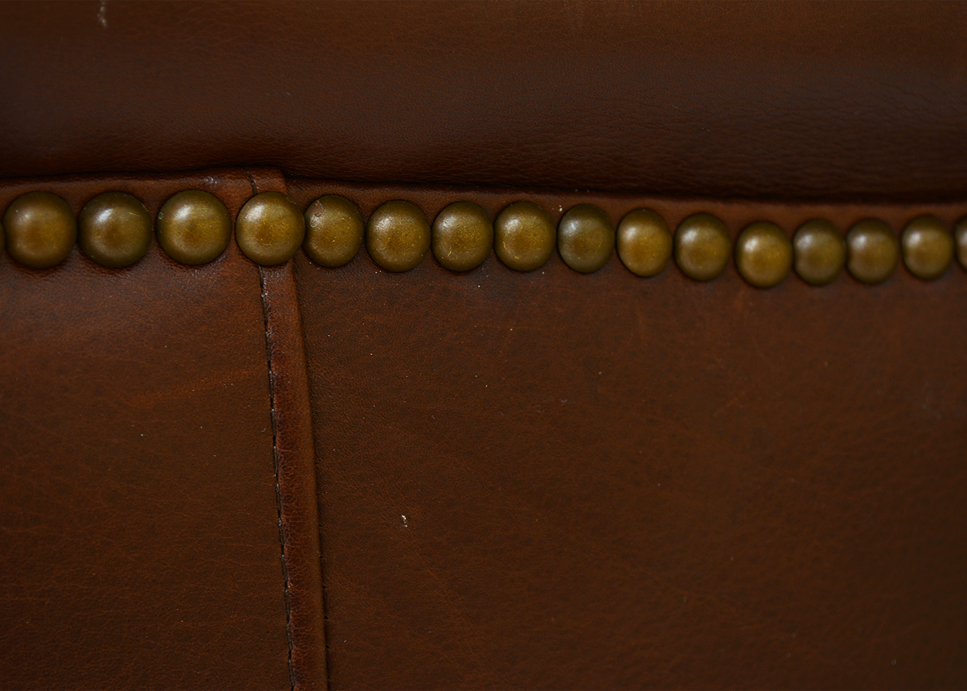 Ballard Designs Brown Leather Recliner