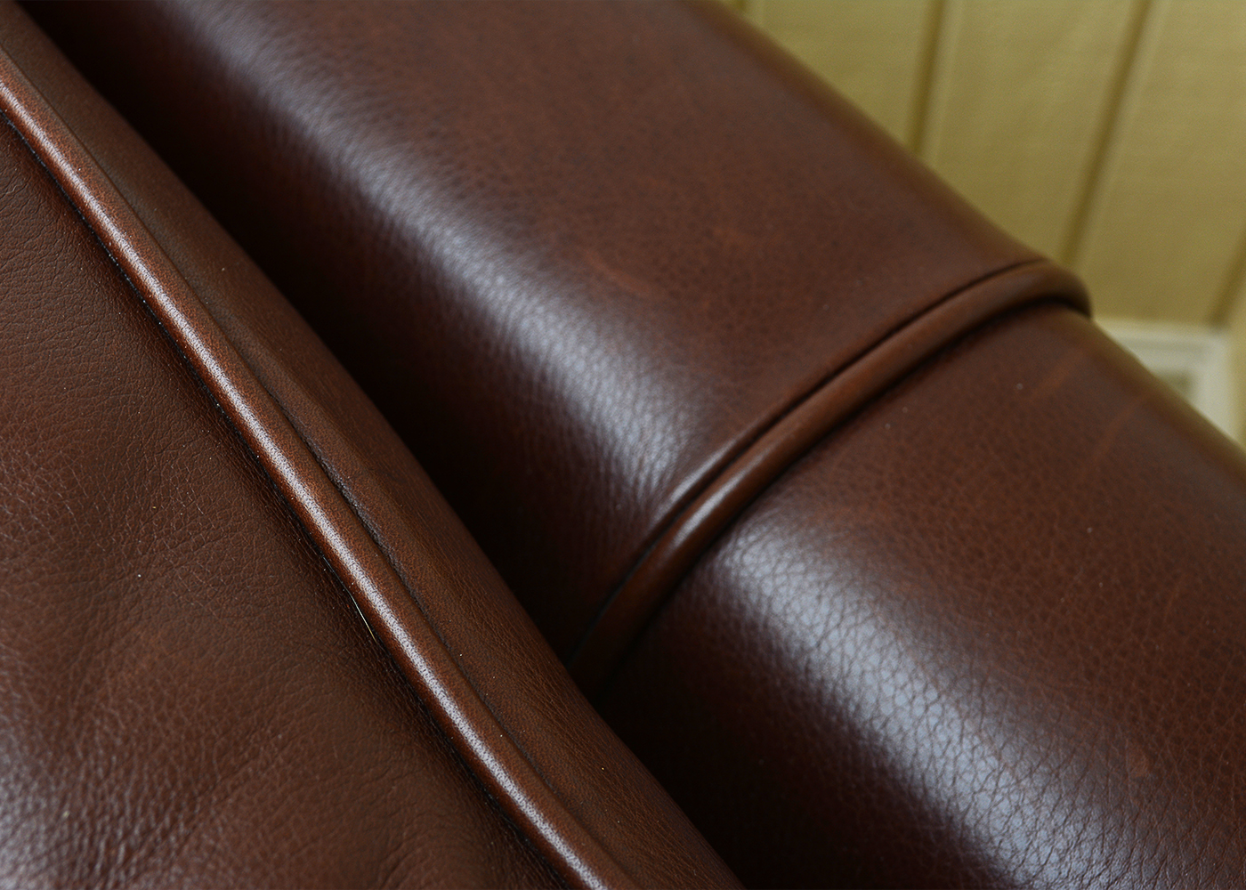 Ballard Designs Brown Leather Recliner