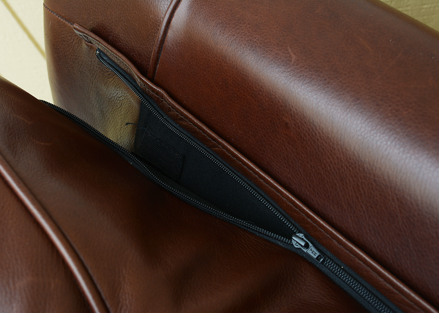 Ballard Designs Brown Leather Recliner