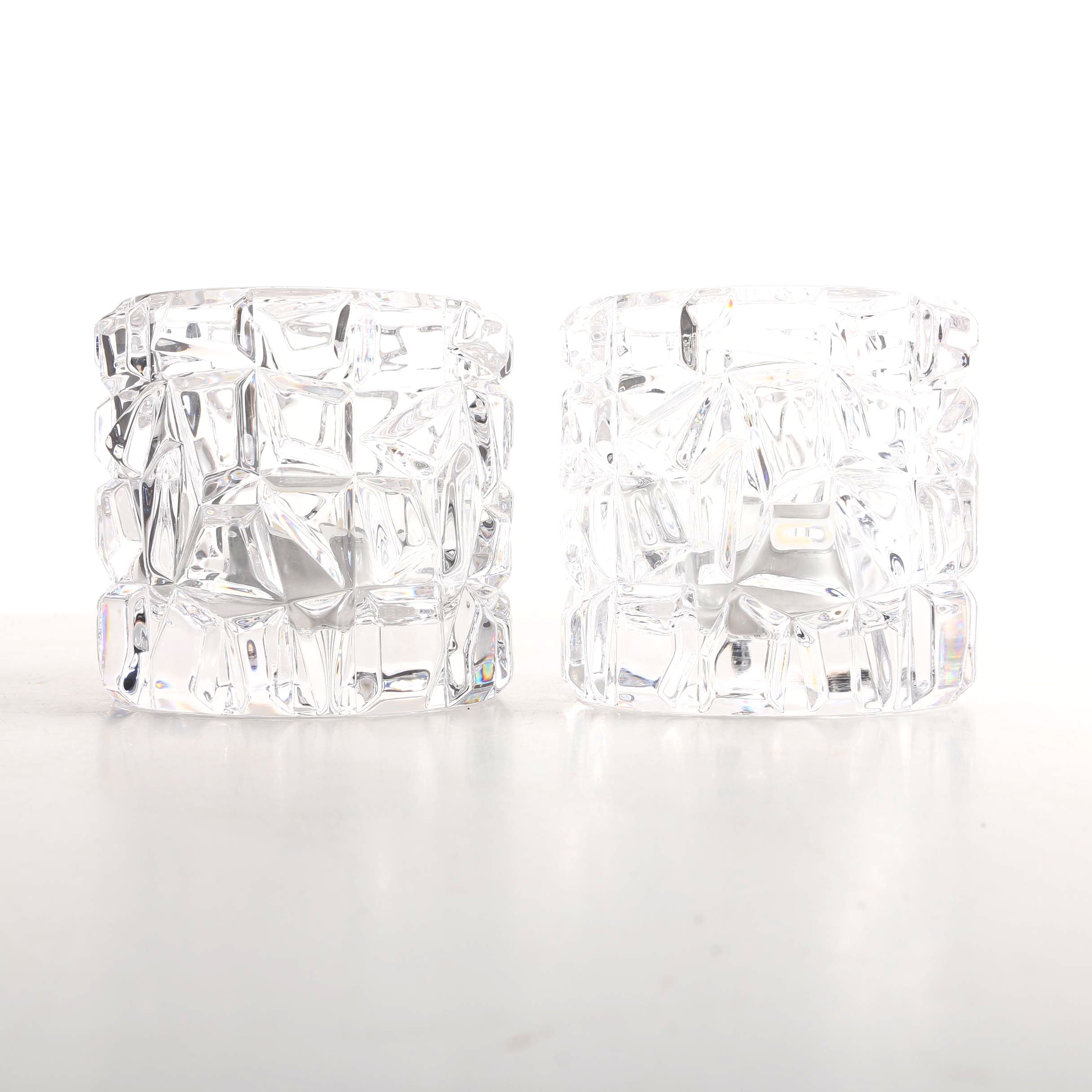 Tiffany & Co. Crystal Votive Candle Holders