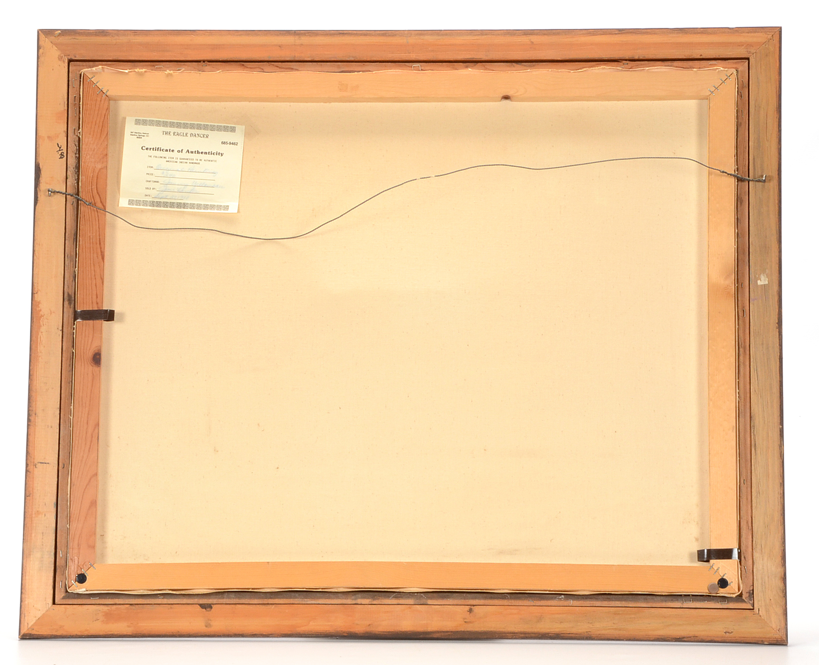 Jimmy Yellowhair Original Oil on Canvas