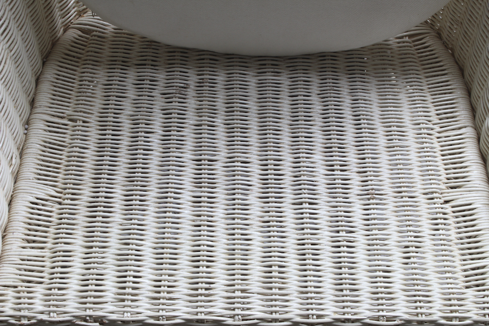 Lloyd Loom Inspired Wicker Chair