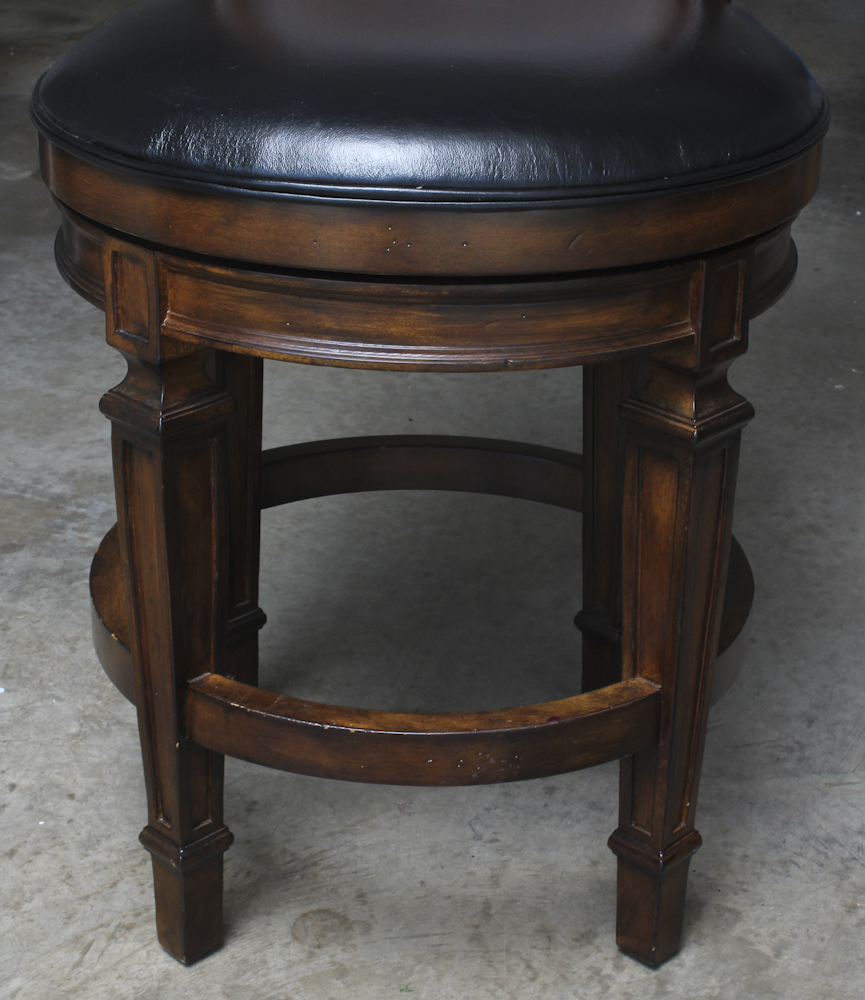 Cane Back Accent Chairs With Round Seats by Hillsdale Furniture, LLC