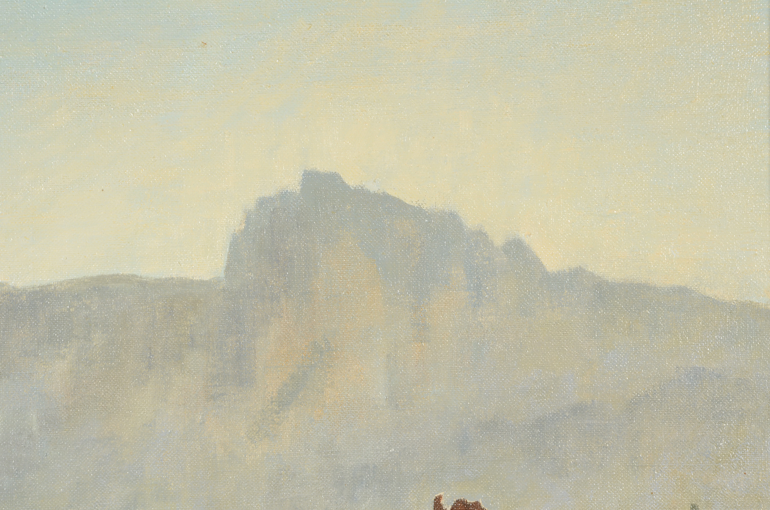 Lawrence McCoy Original Oil Painting on Canvas "On the Trail"