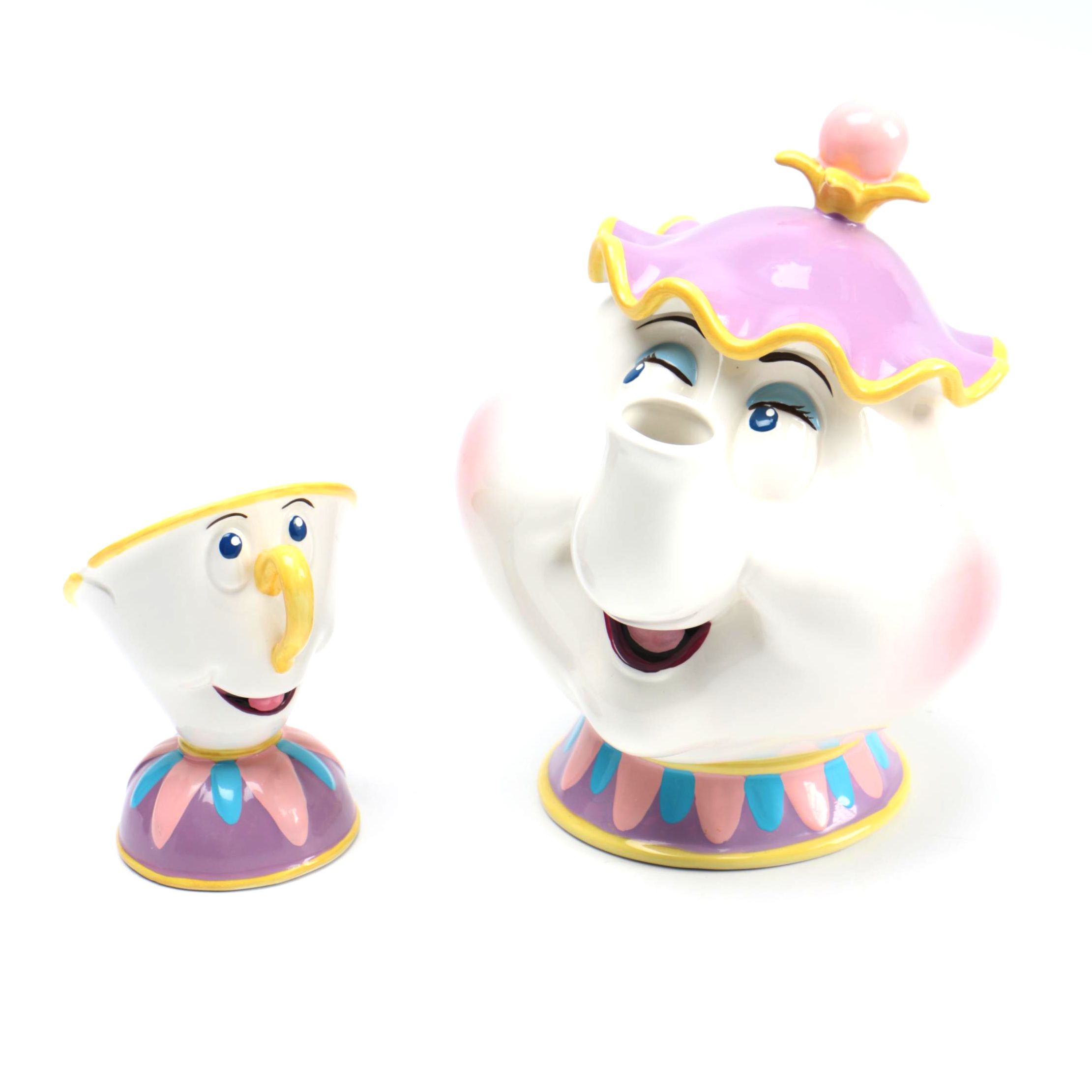 Schmid "Beauty and the Beast" Music Box and Coin Bank