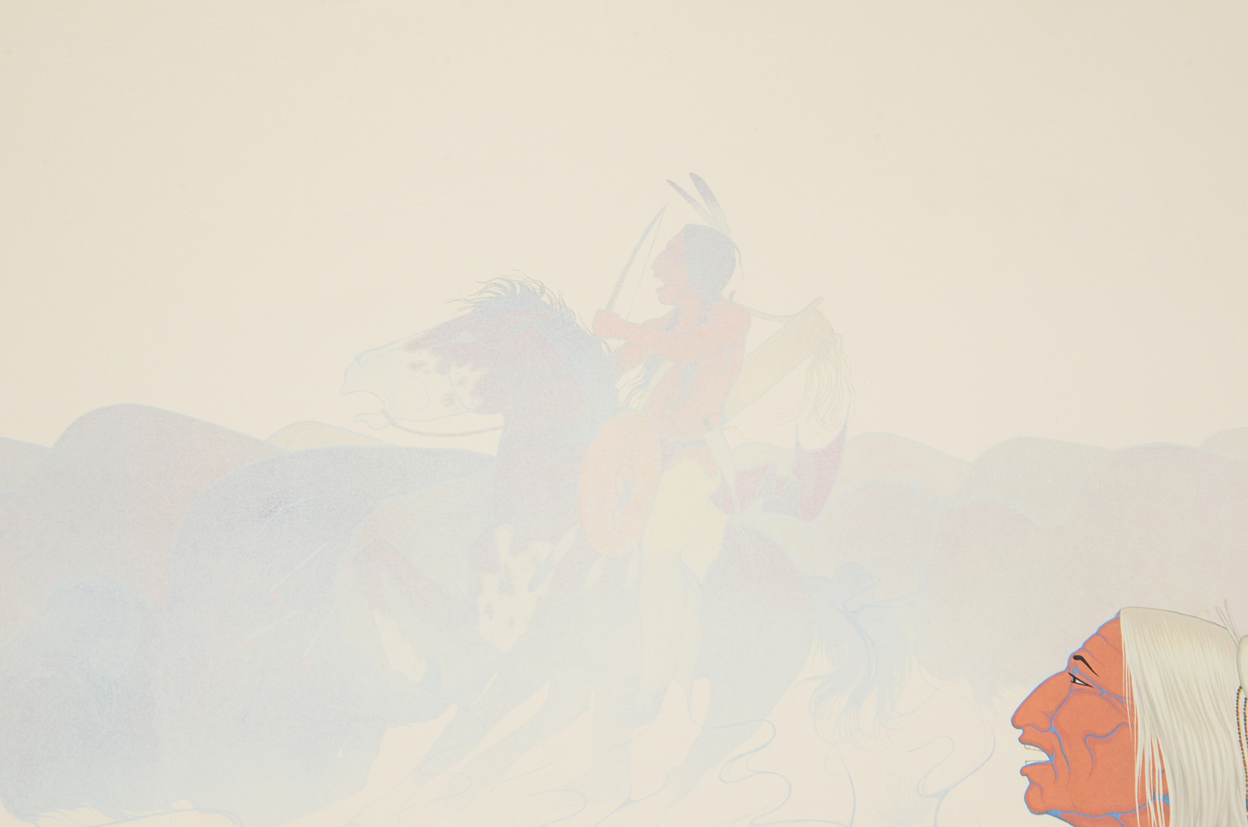 Antowine Warrior Signed Limited Edition Offset Lithograph "Storyteller"