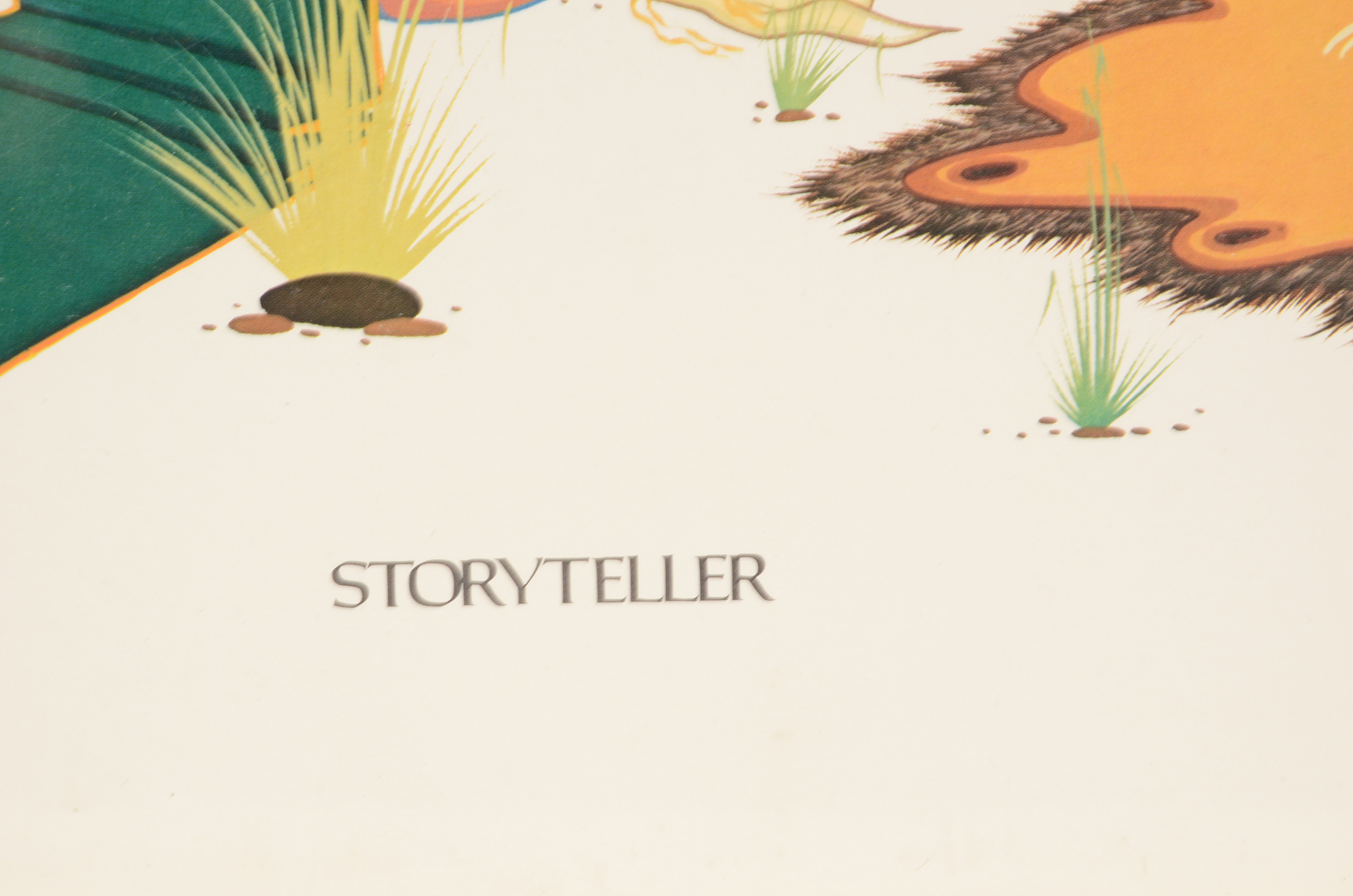 Antowine Warrior Signed Limited Edition Offset Lithograph "Storyteller"