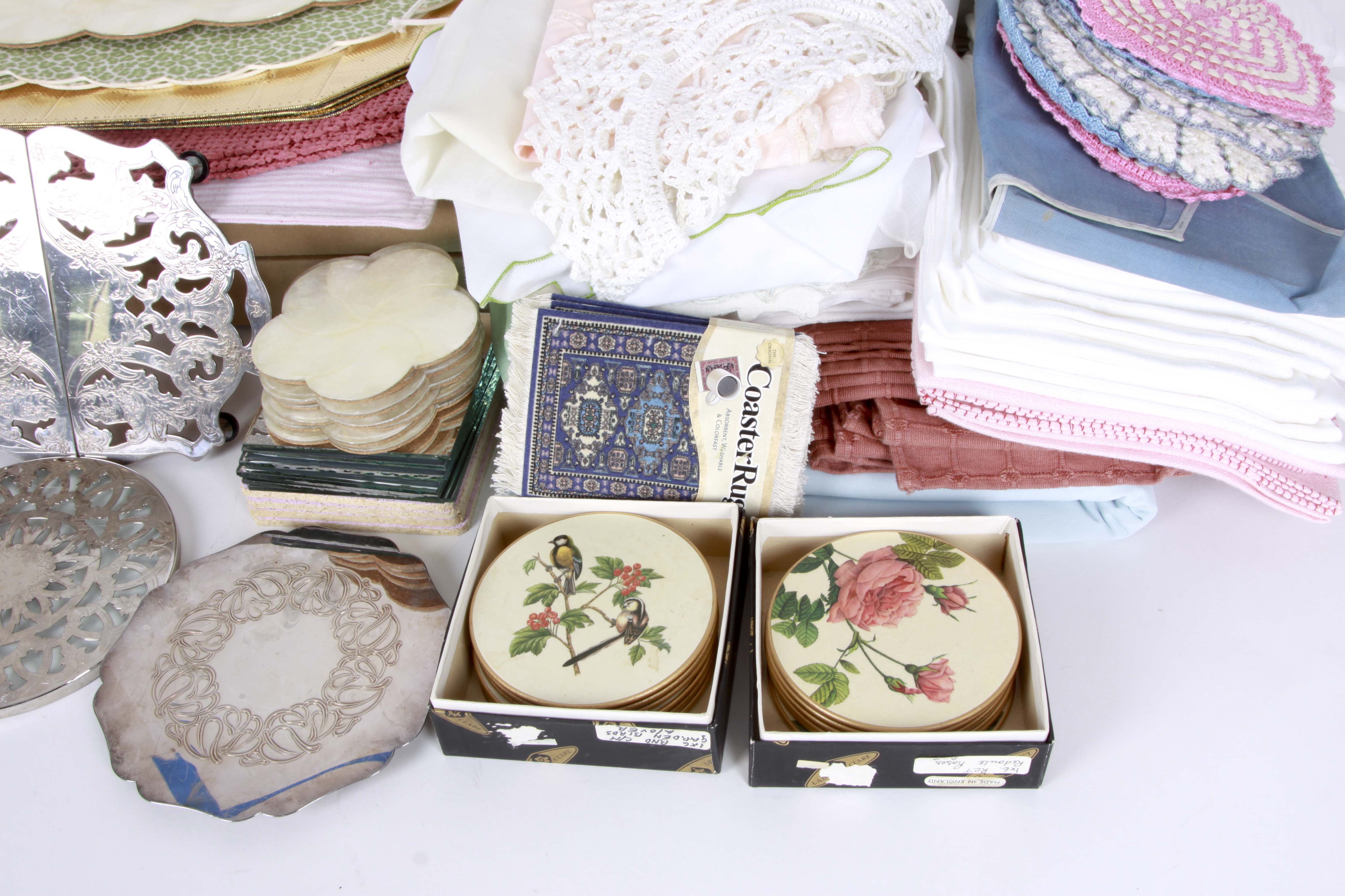 Assorted Table Linens and More