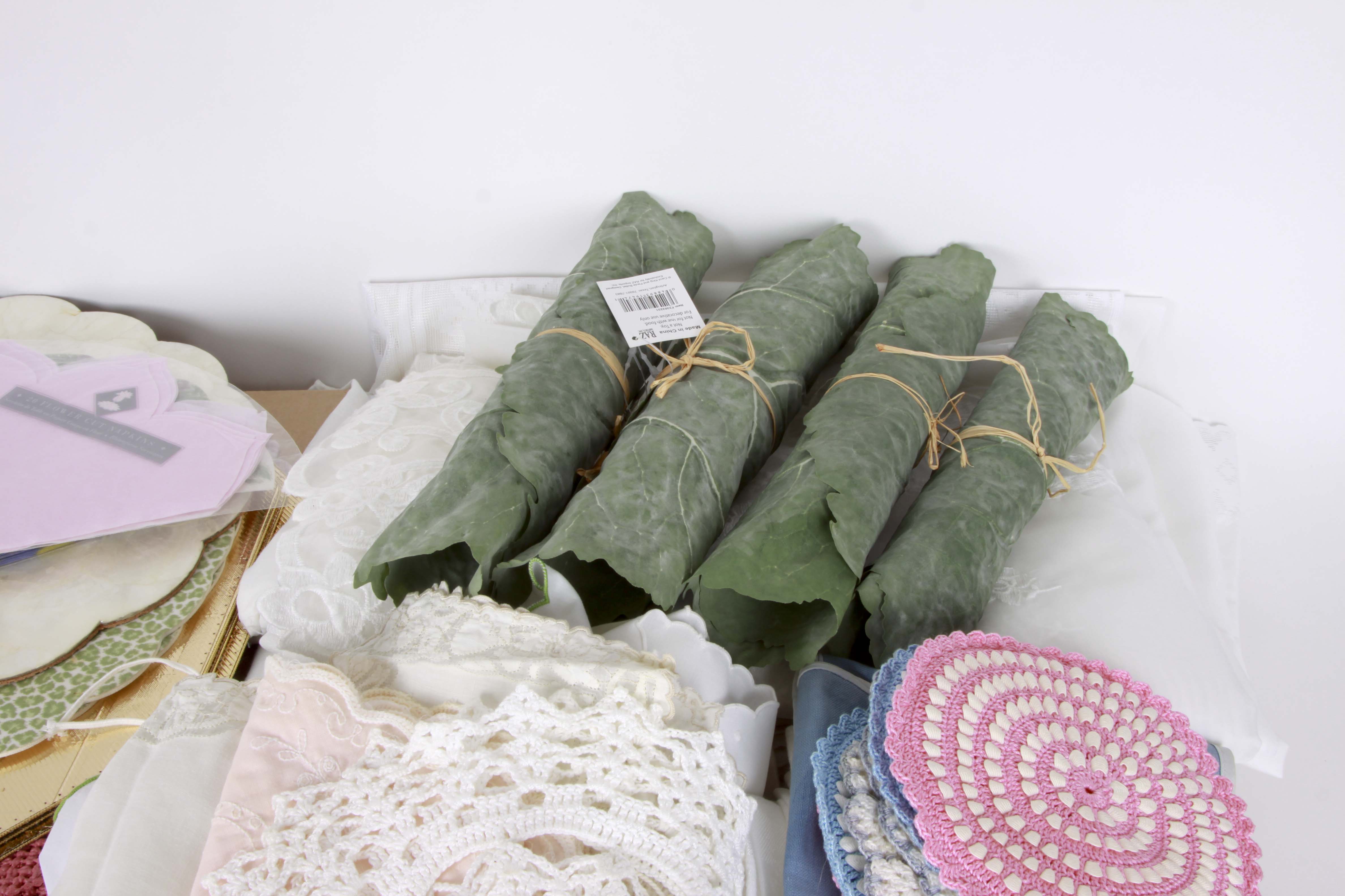 Assorted Table Linens and More