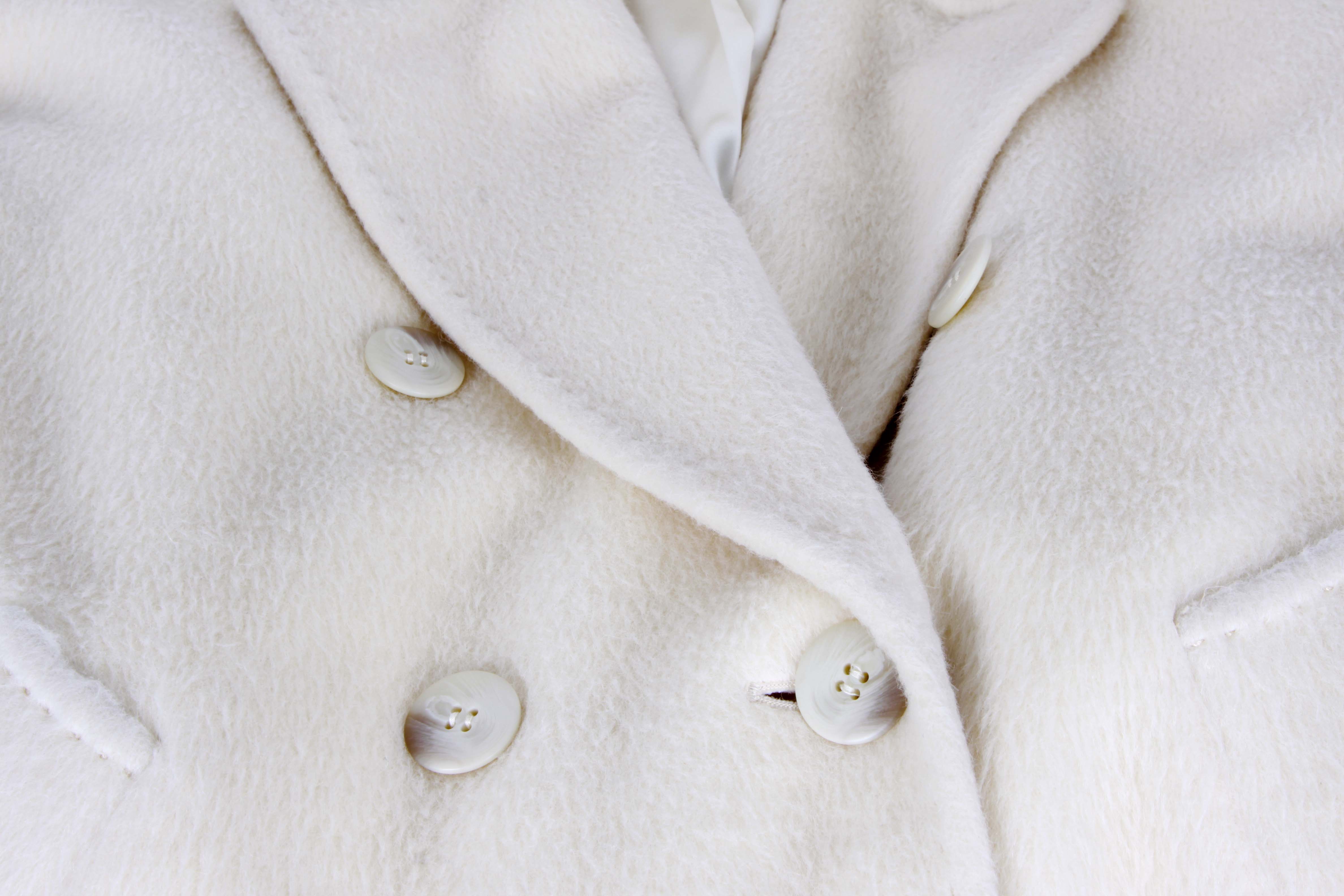 Gidding Jenny Winter White Wool Coat by Regency