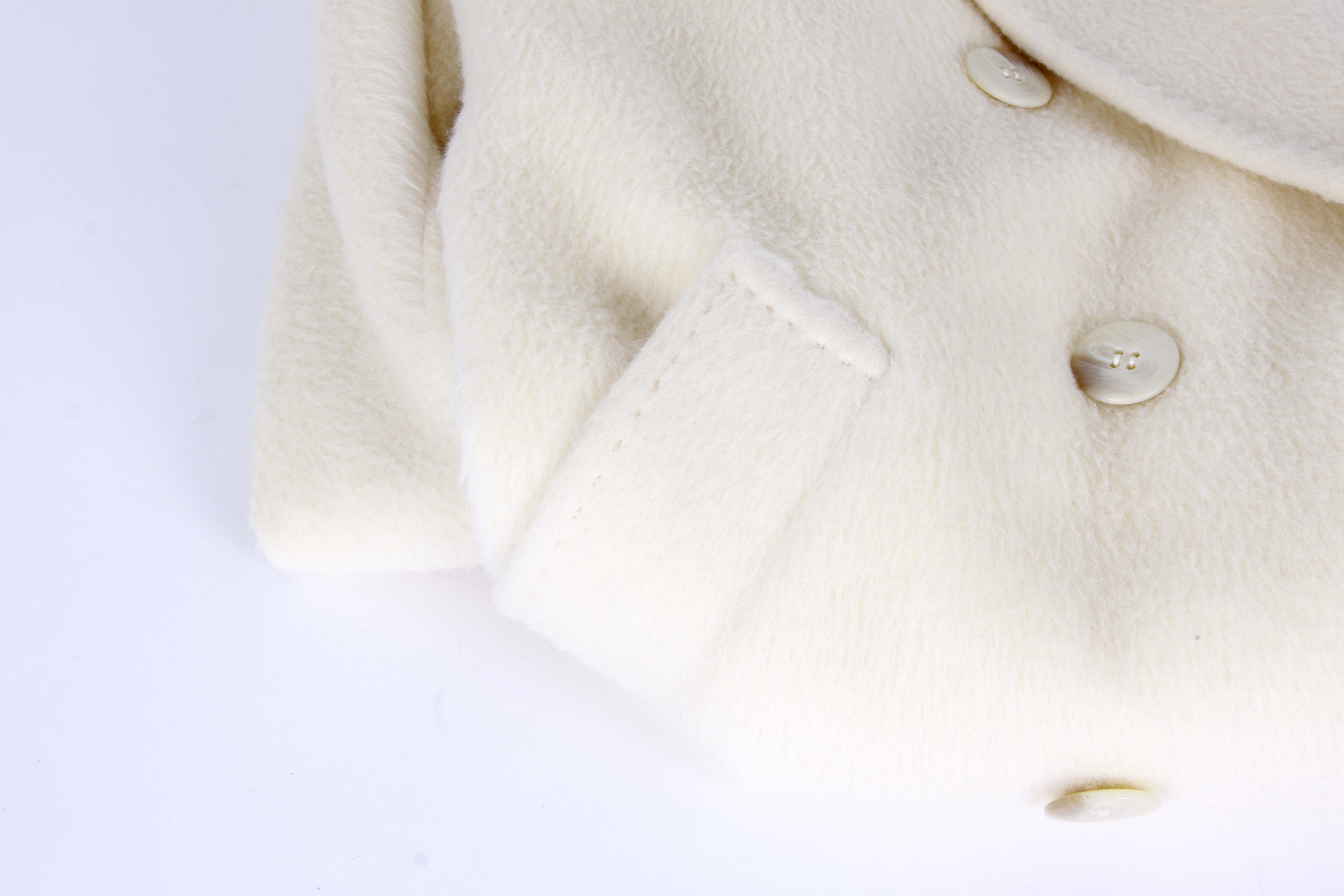 Gidding Jenny Winter White Wool Coat by Regency