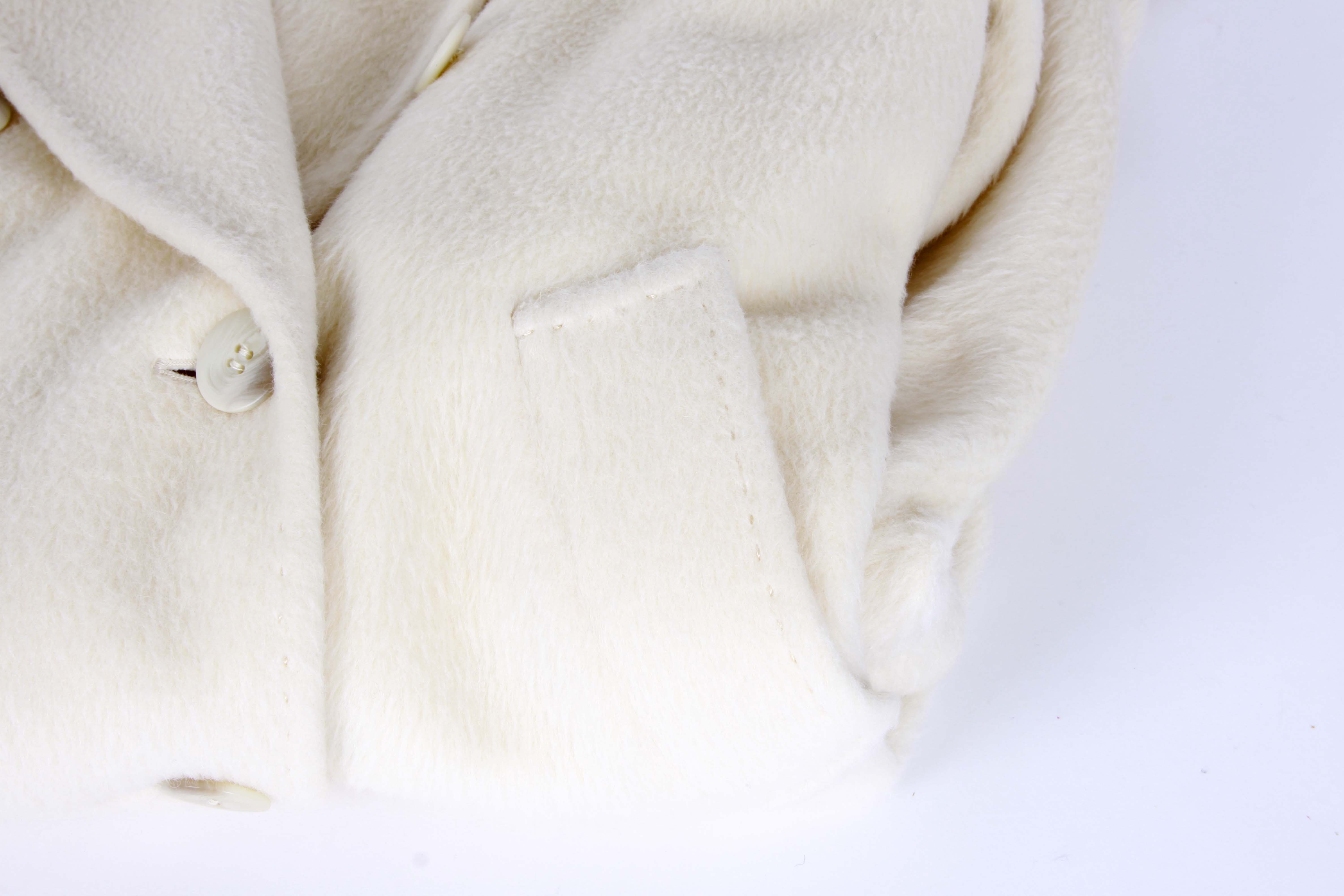 Gidding Jenny Winter White Wool Coat by Regency