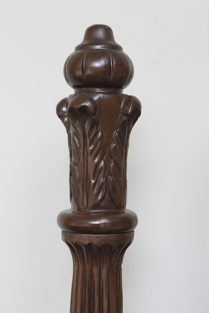 Vintage Walnut Banister Finials