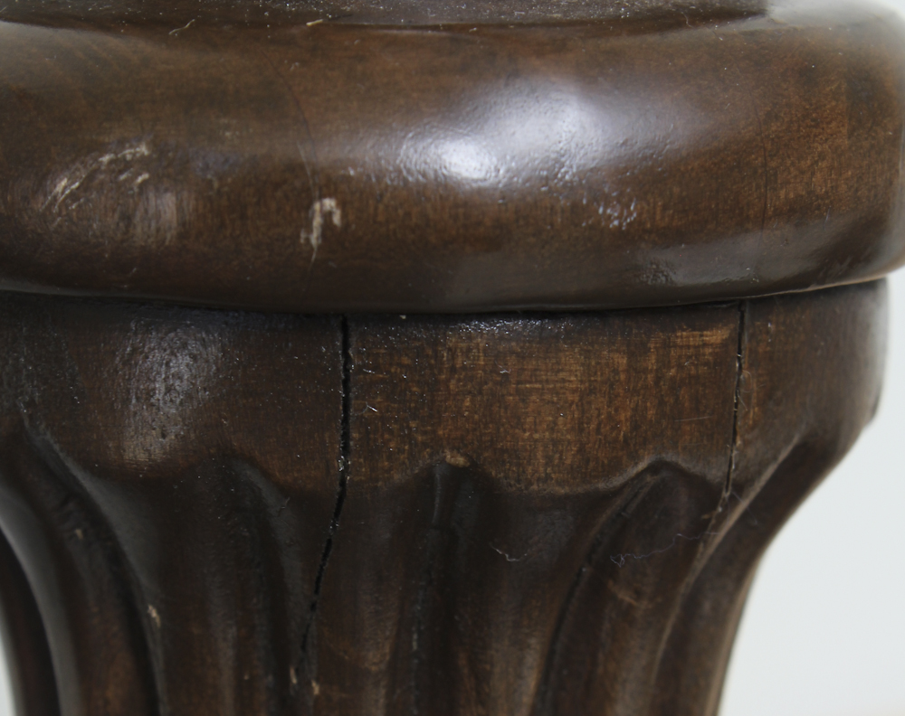 Vintage Walnut Banister Finials