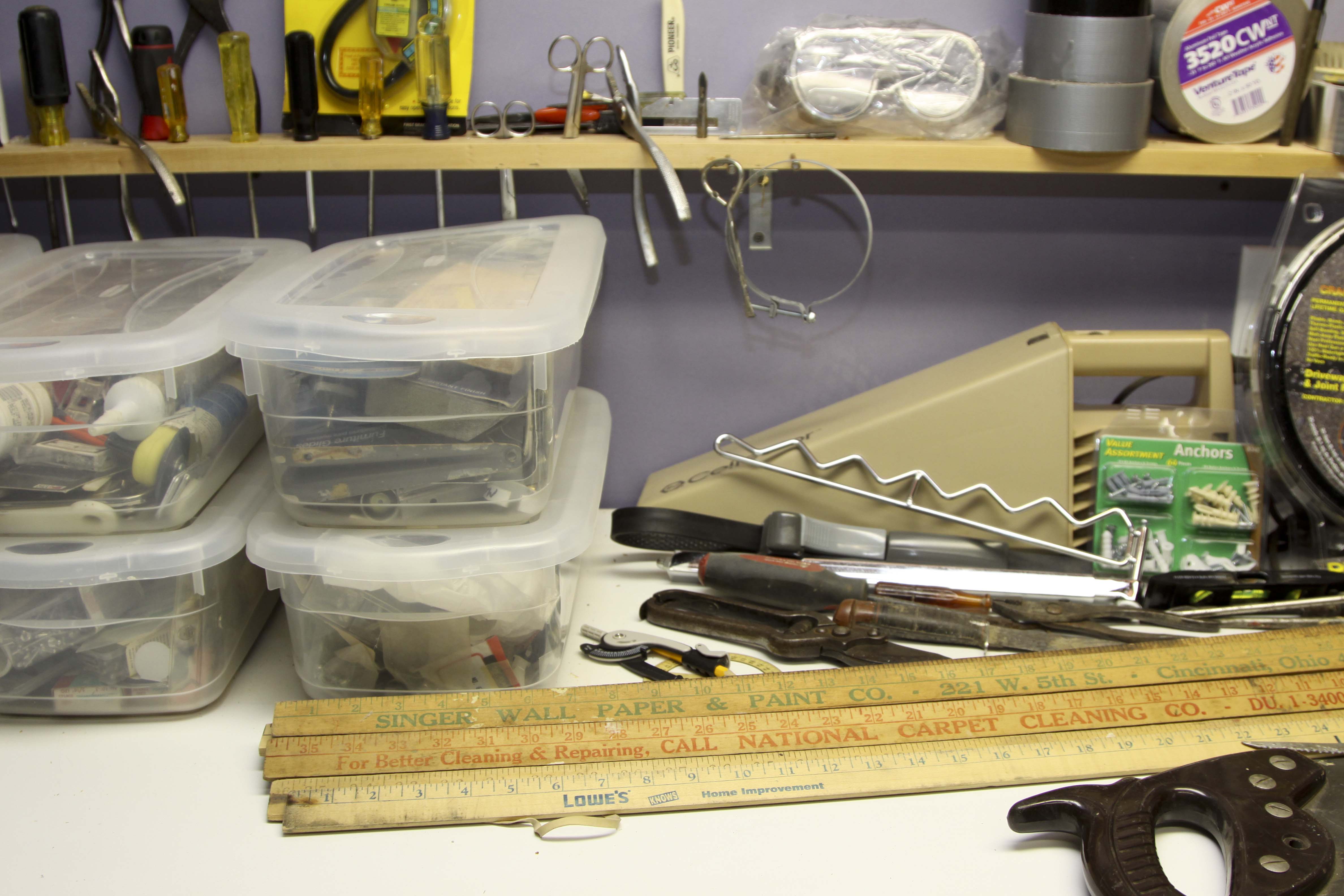 Assorted Tools and Workshop Supplies