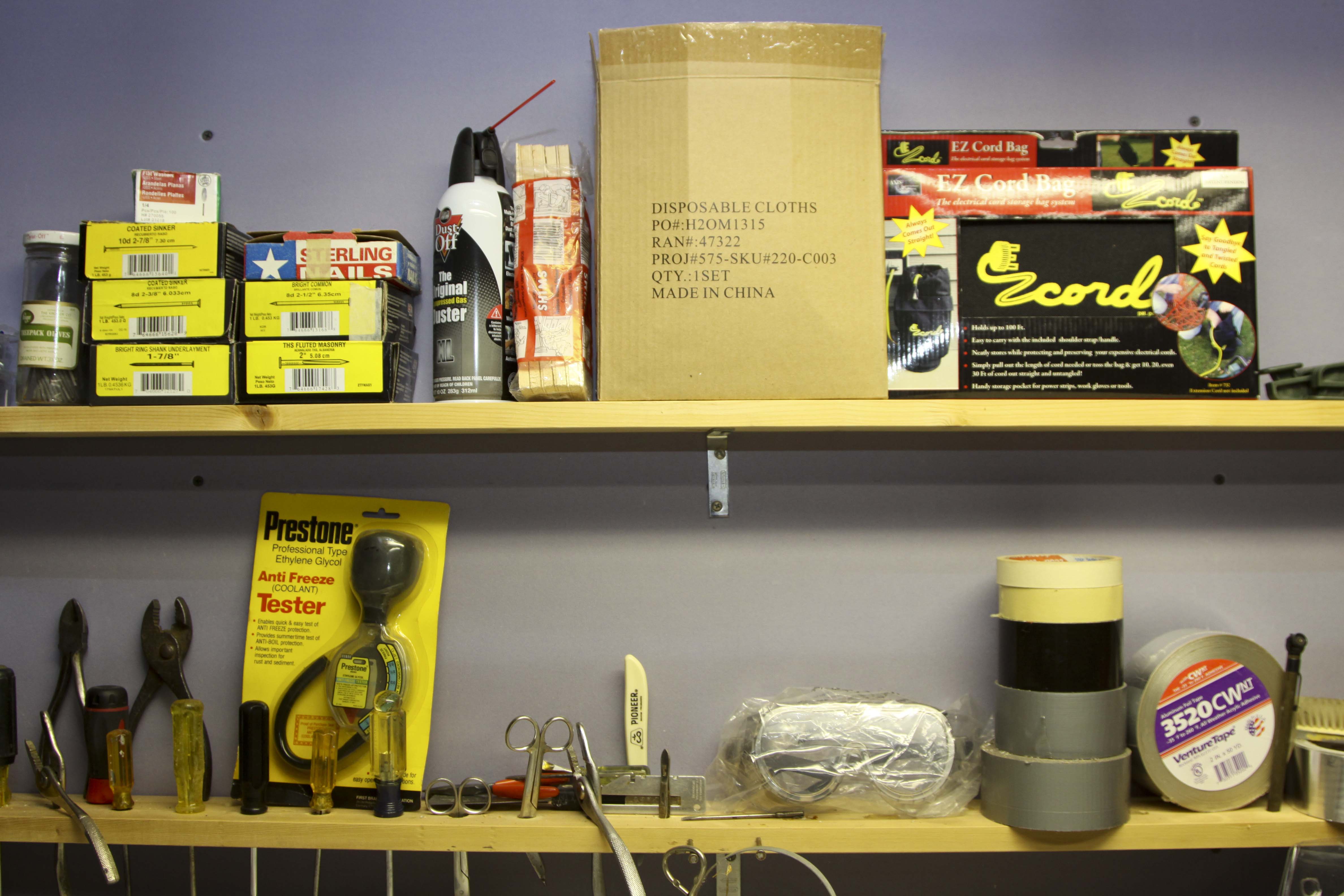 Assorted Tools and Workshop Supplies