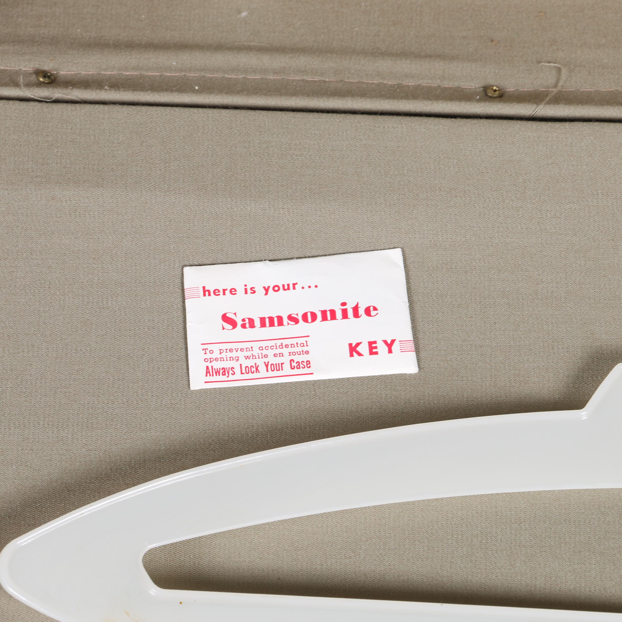 Vintage Samsonite Luggage