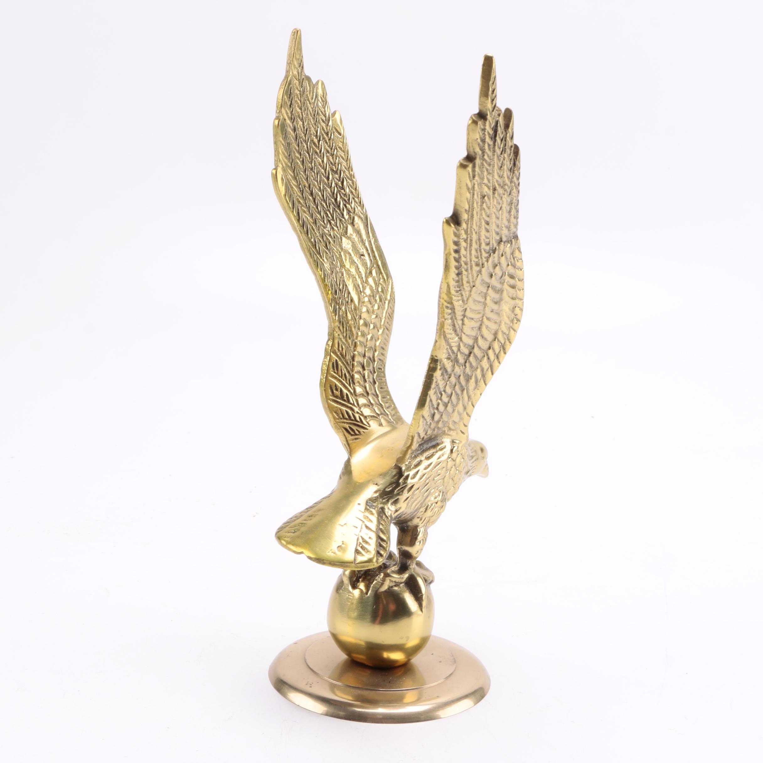 Brass Eagle Statue