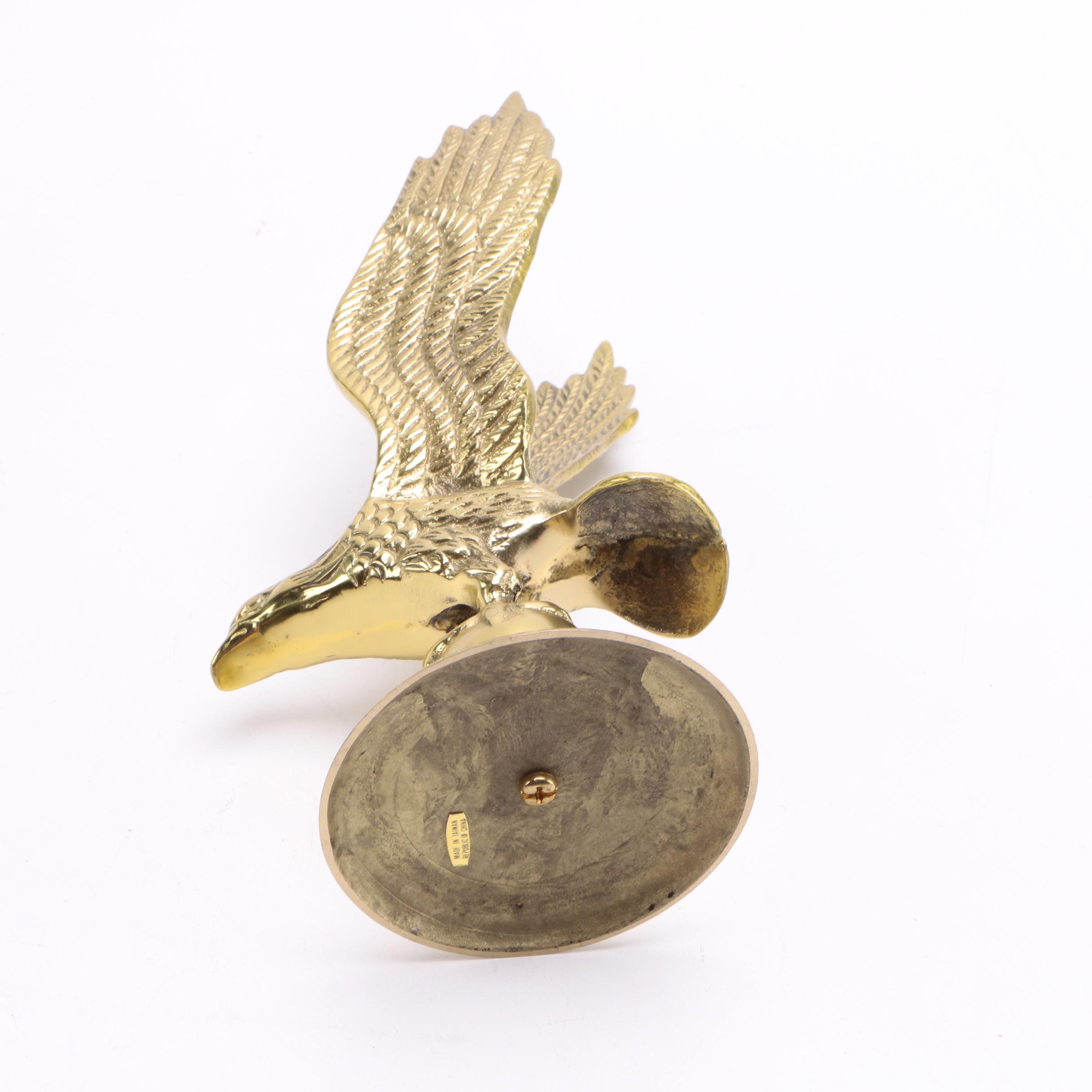 Brass Eagle Statue