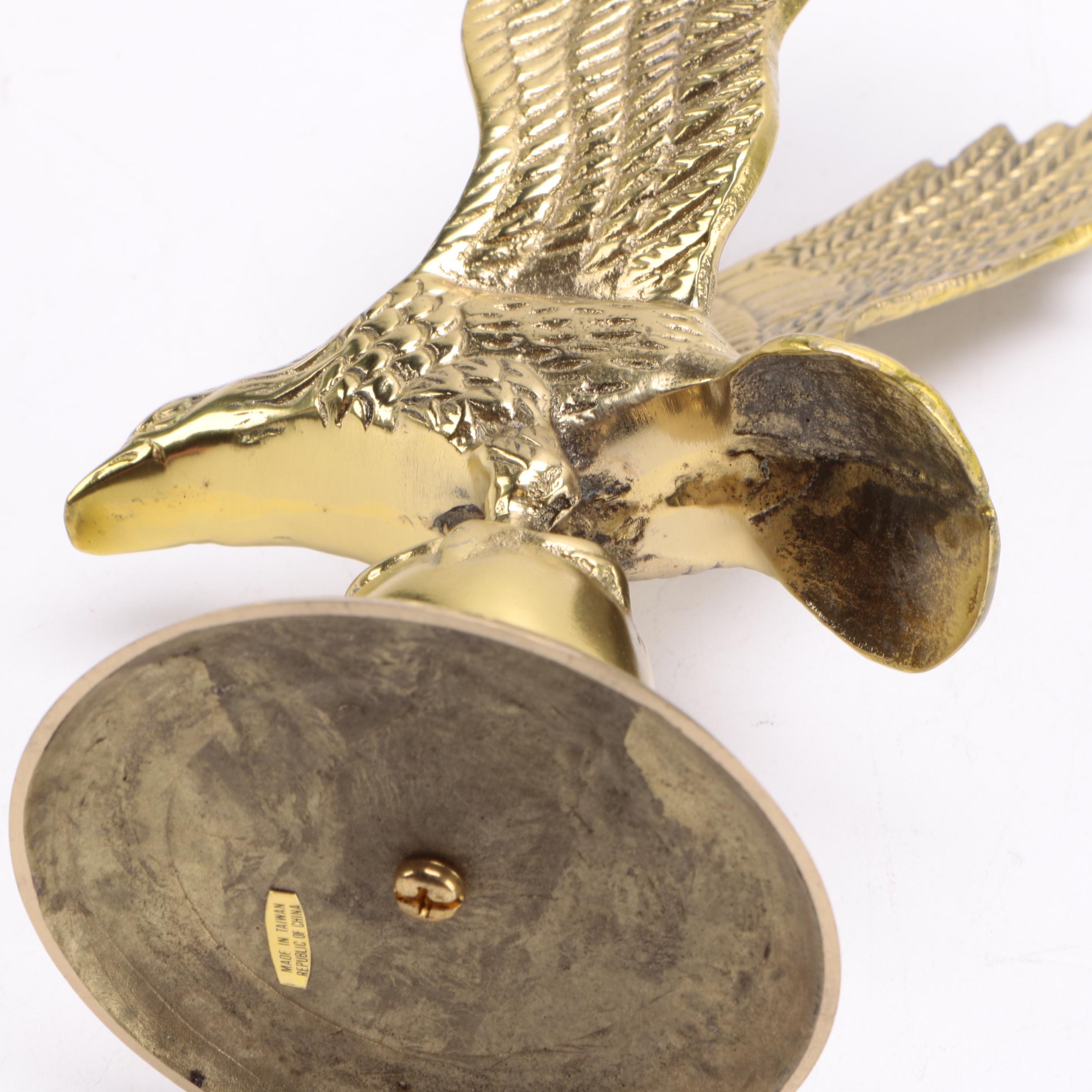 Brass Eagle Statue