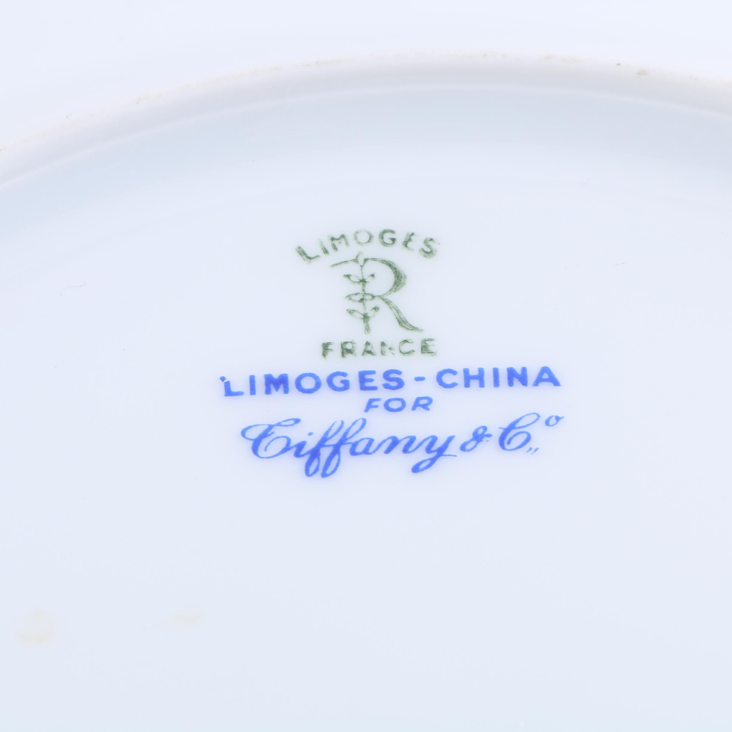 Limoges for Tiffany & Co. Breakfast Set