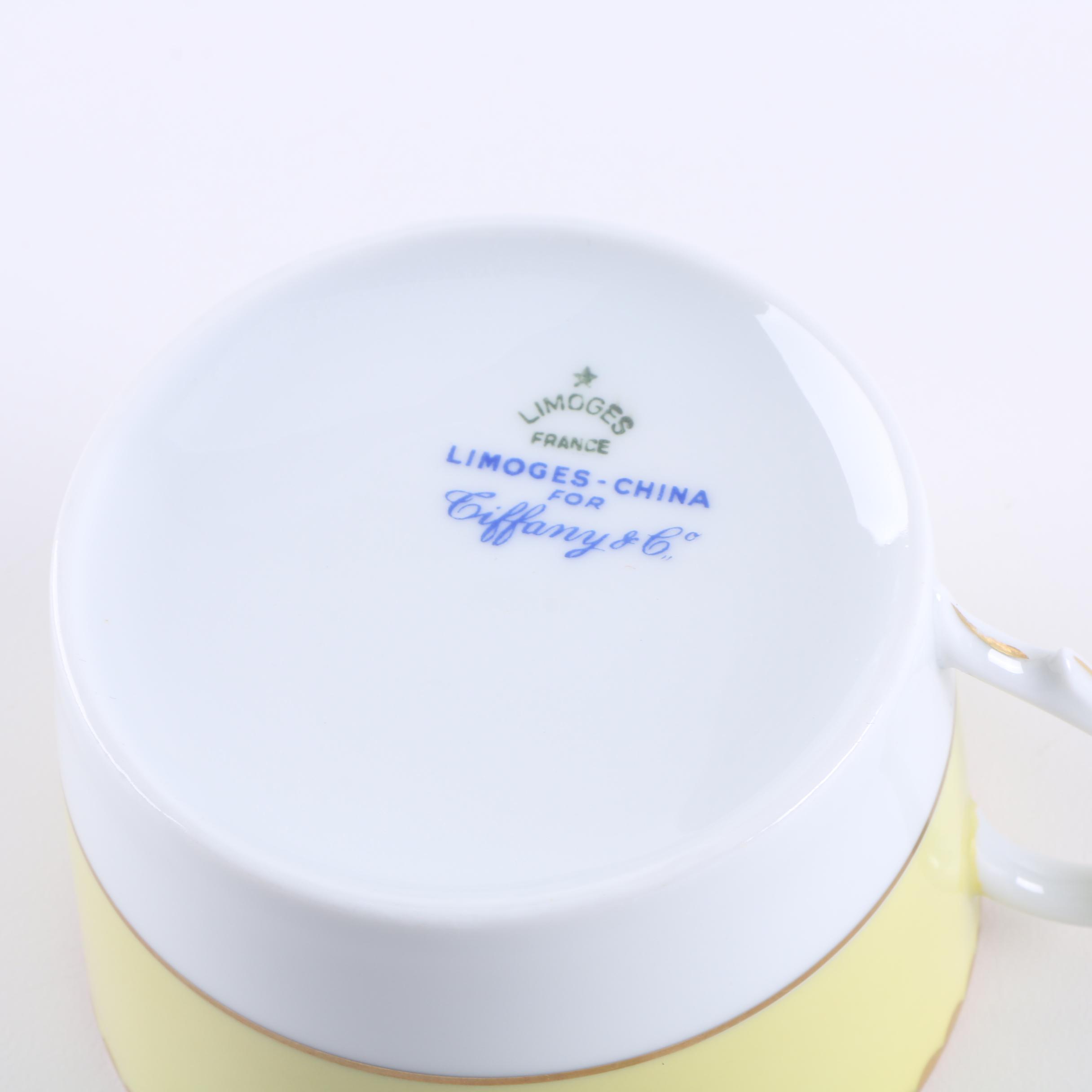 Limoges for Tiffany & Co. Breakfast Set