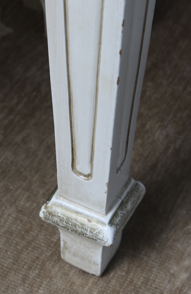 Midcentury Thomasville Provincial Dining Table With Cane Back Chairs