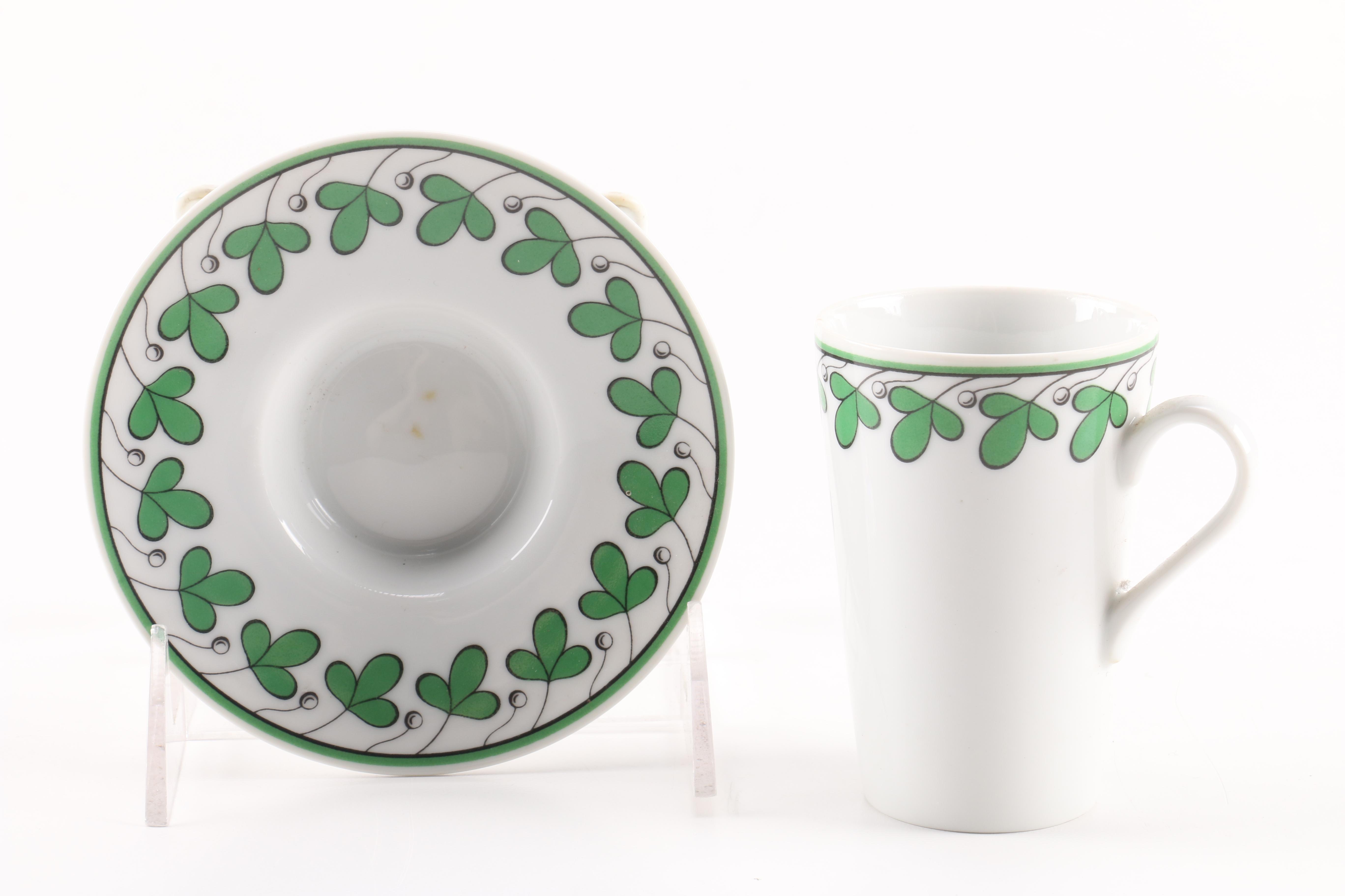 Assortment of Teacups and Saucers