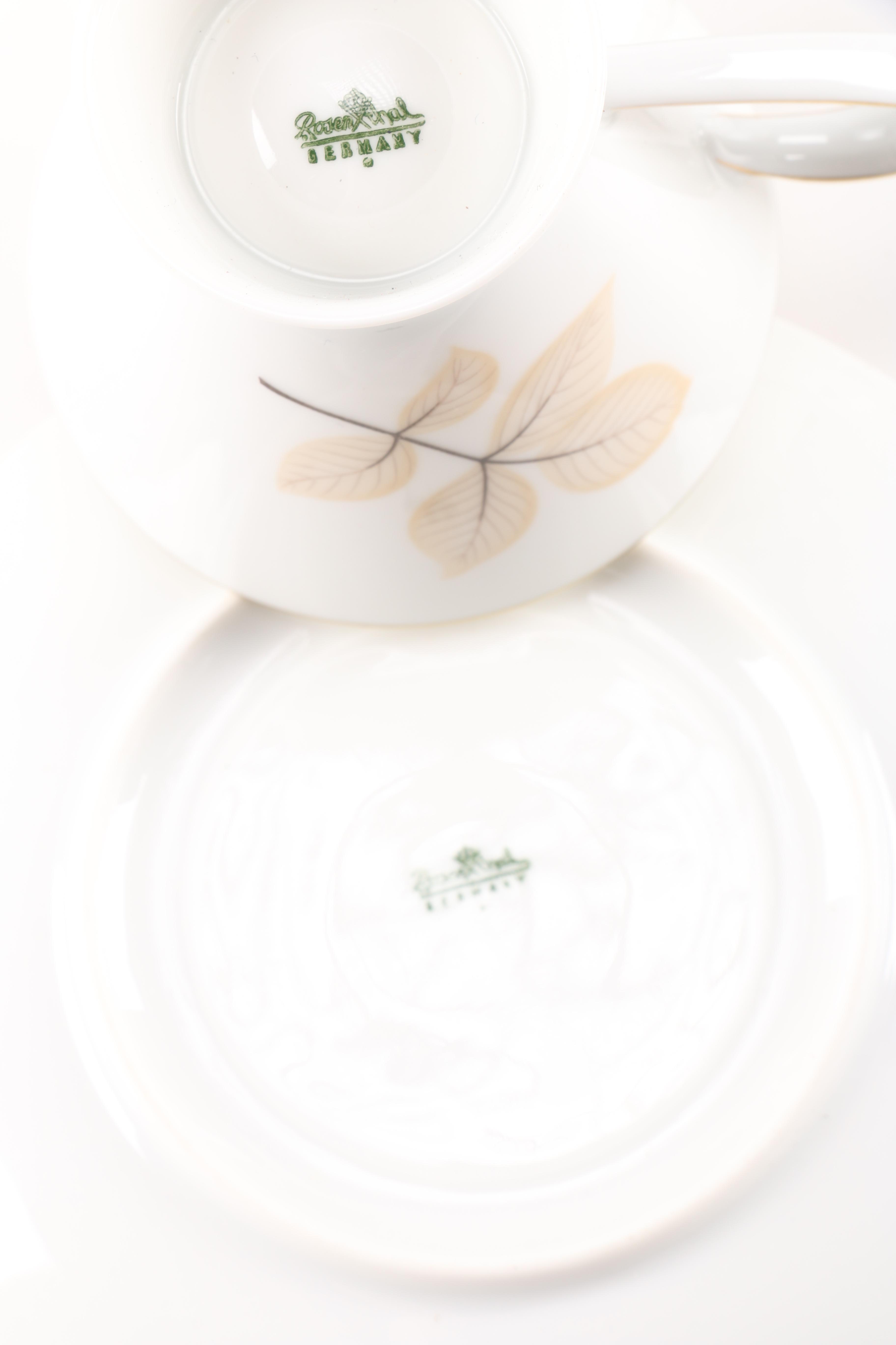 Assortment of Teacups and Saucers