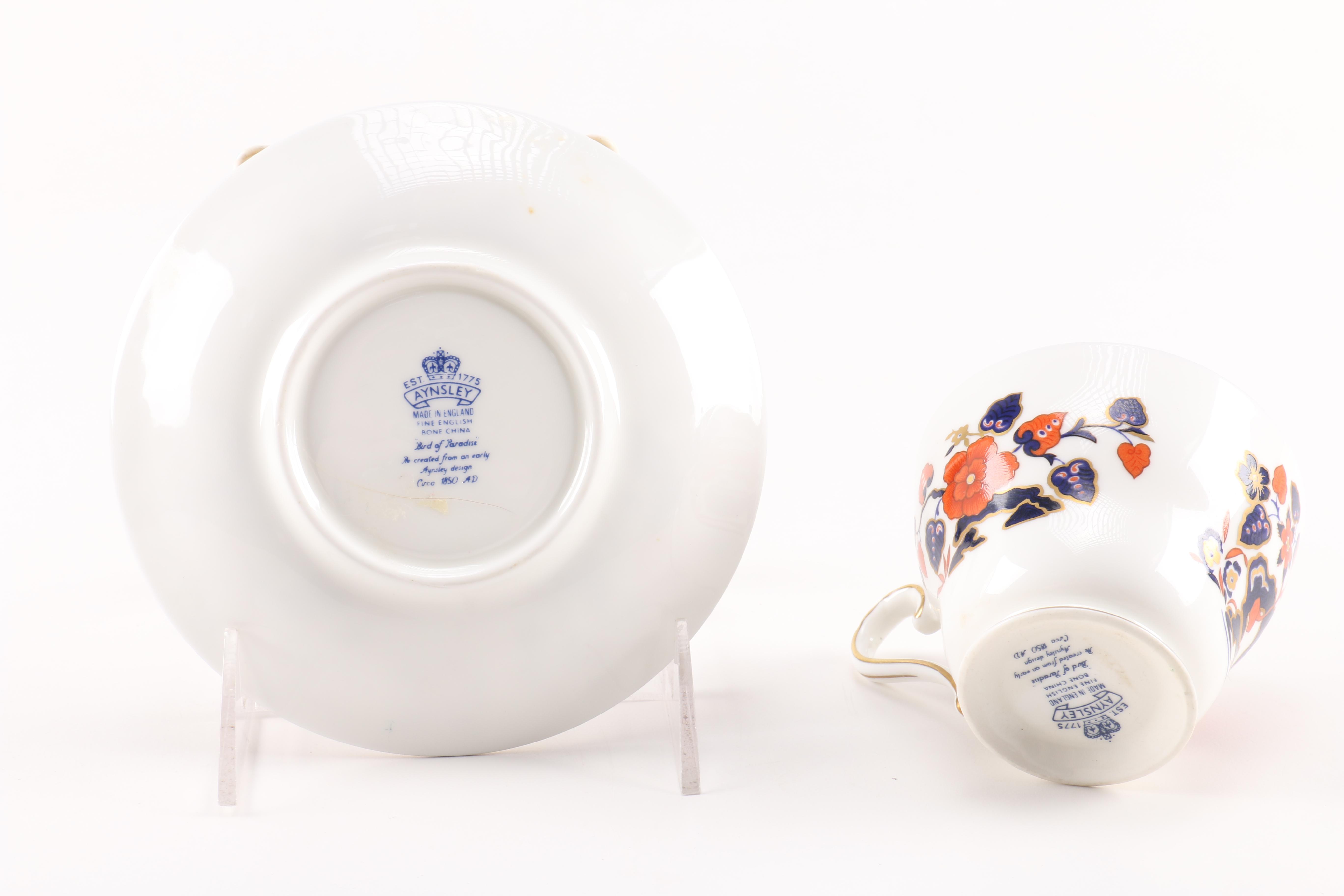 Assortment of Teacups and Saucers