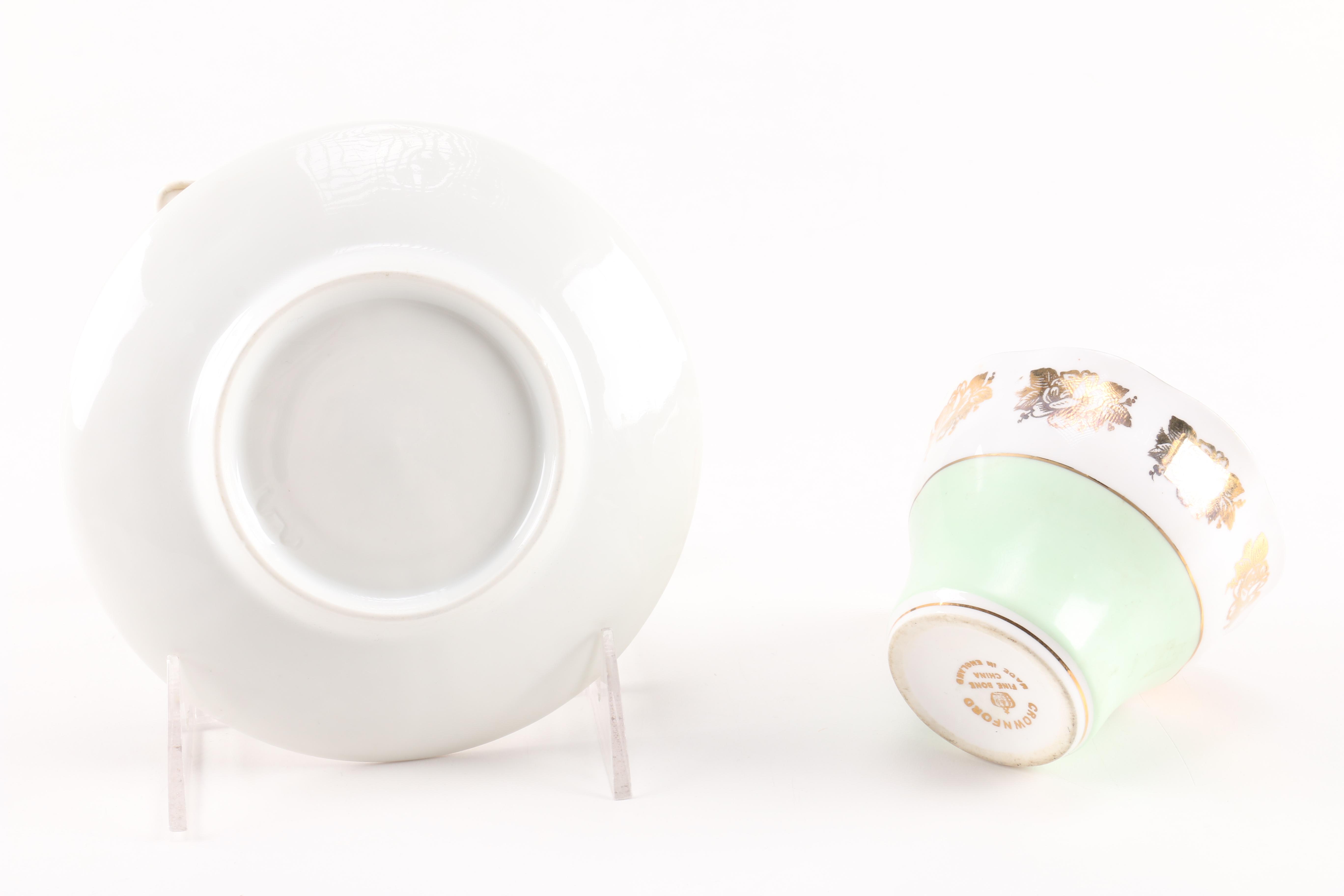 Assortment of Teacups and Saucers