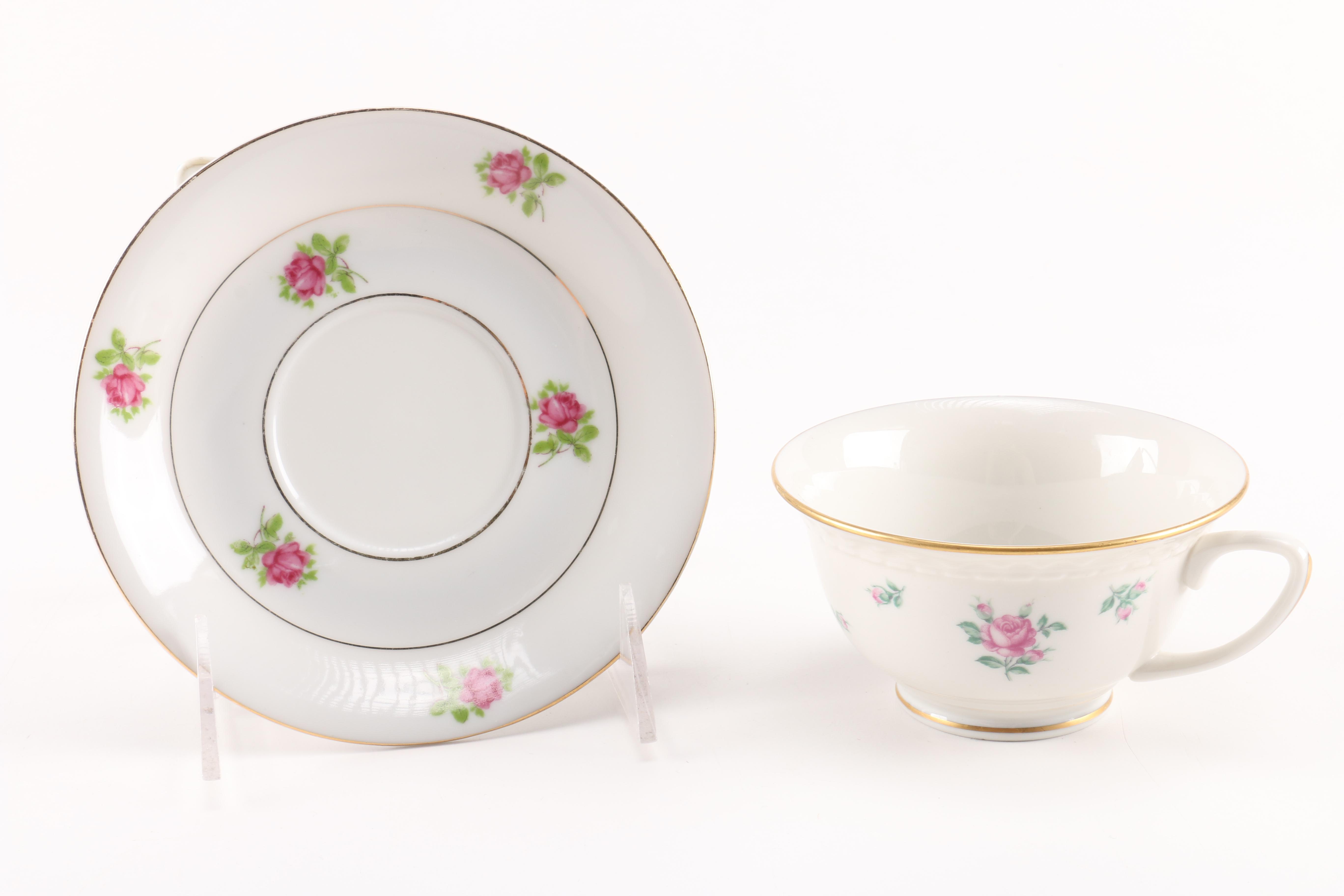 Assortment of Teacups and Saucers