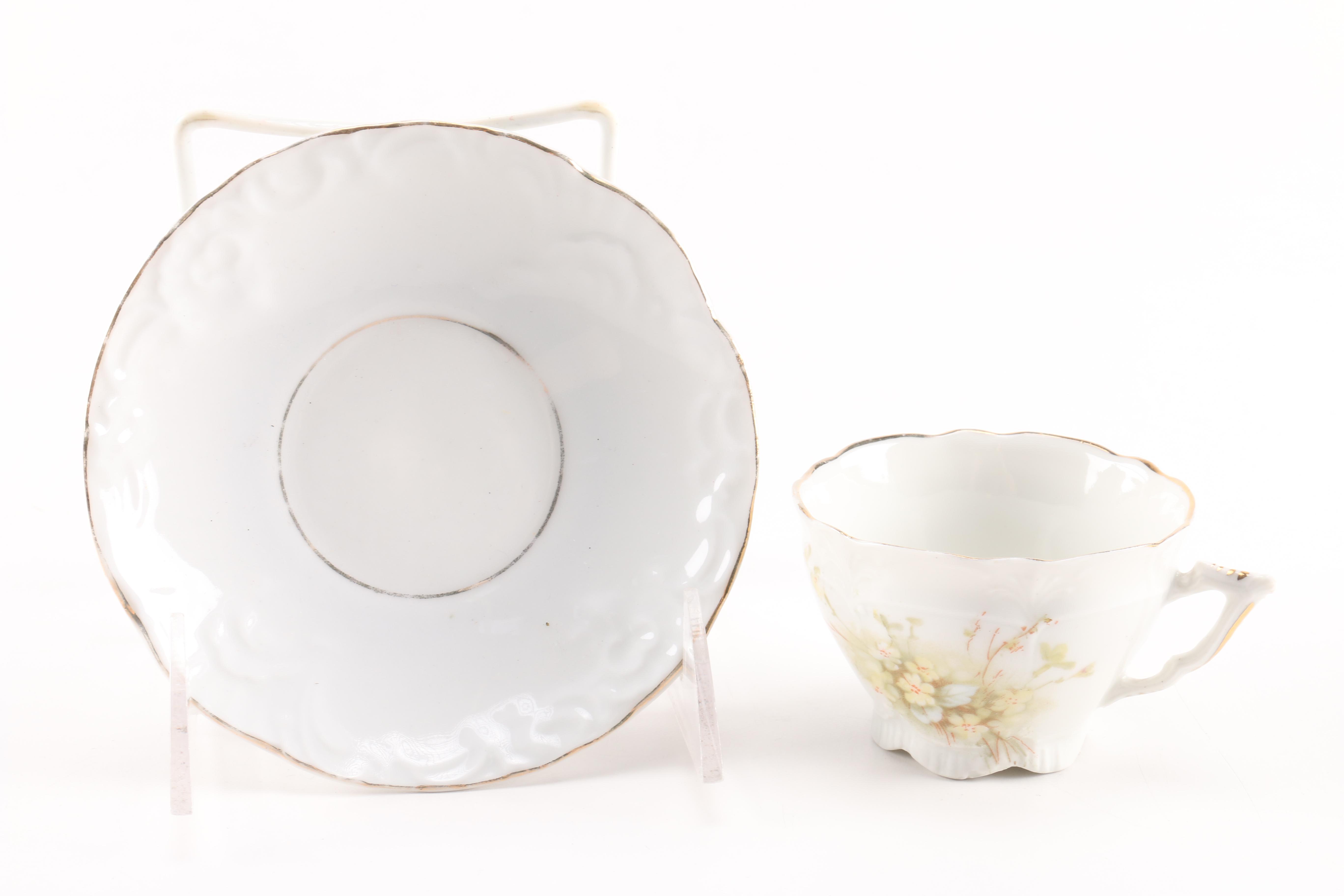 Assortment of Teacups and Saucers
