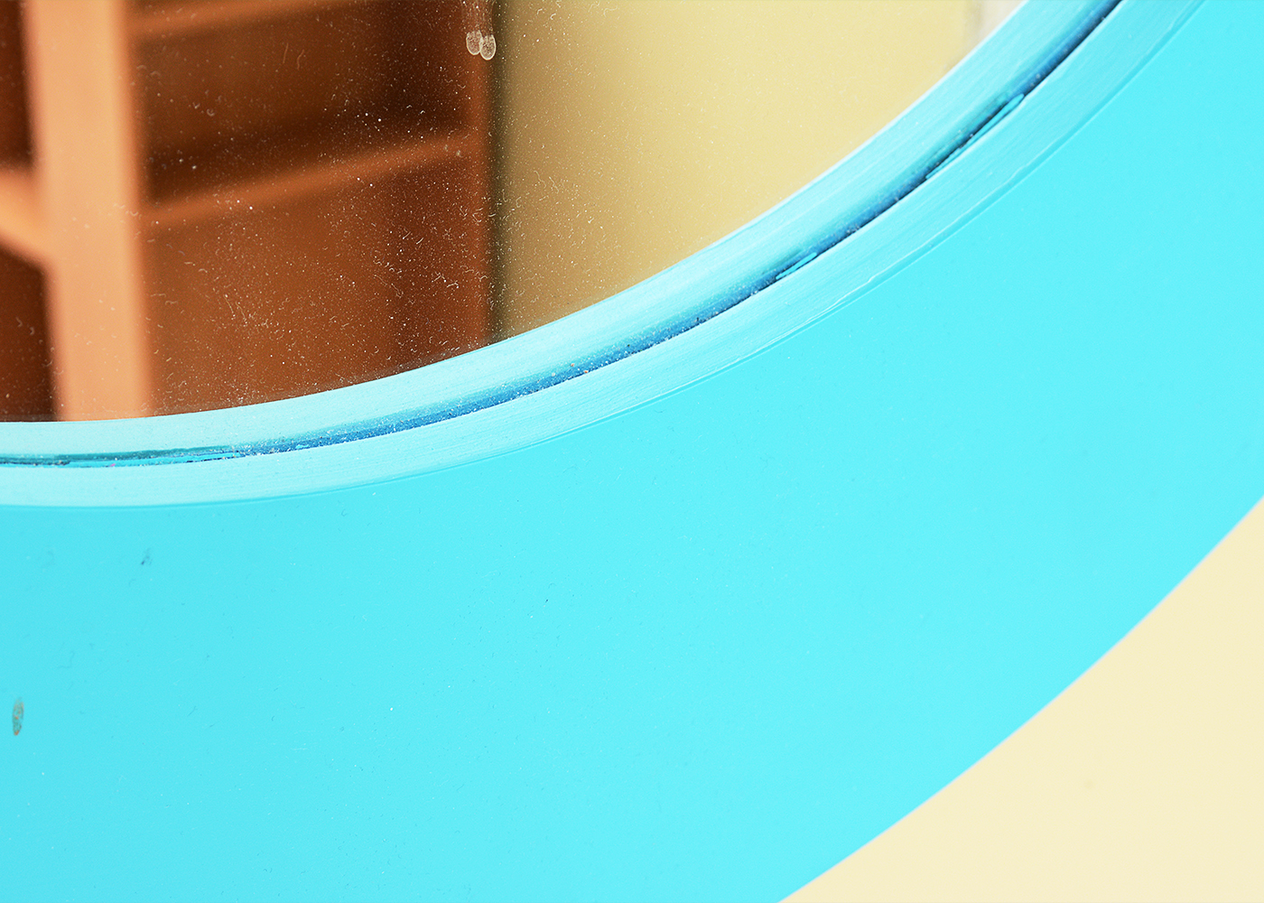 Vintage Chest of Drawers with Porthole Style Mirror by Ikea