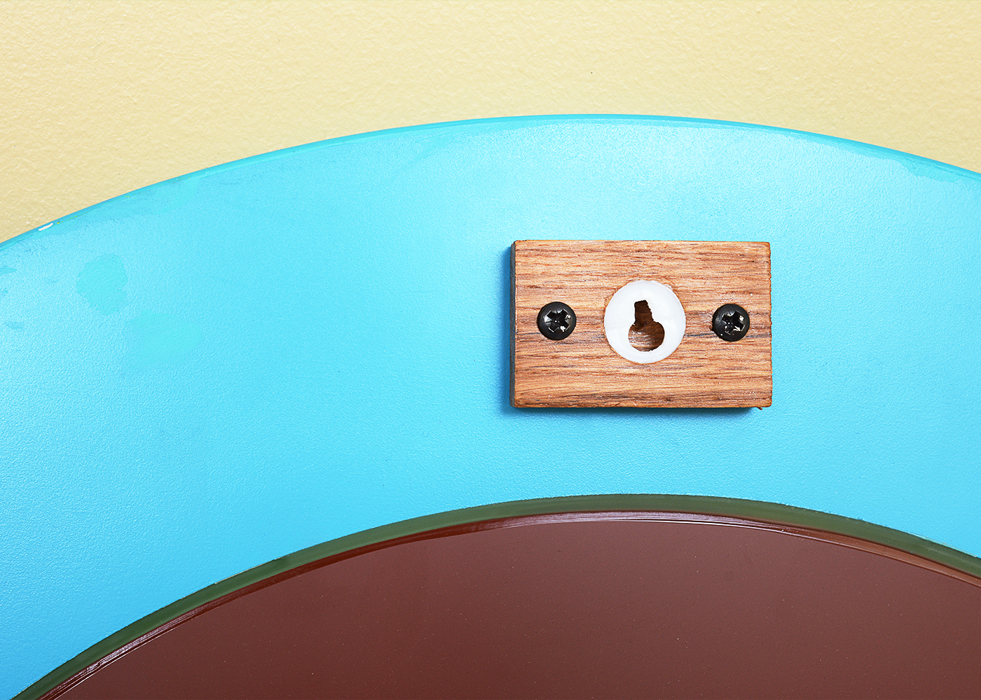 Vintage Chest of Drawers with Porthole Style Mirror by Ikea