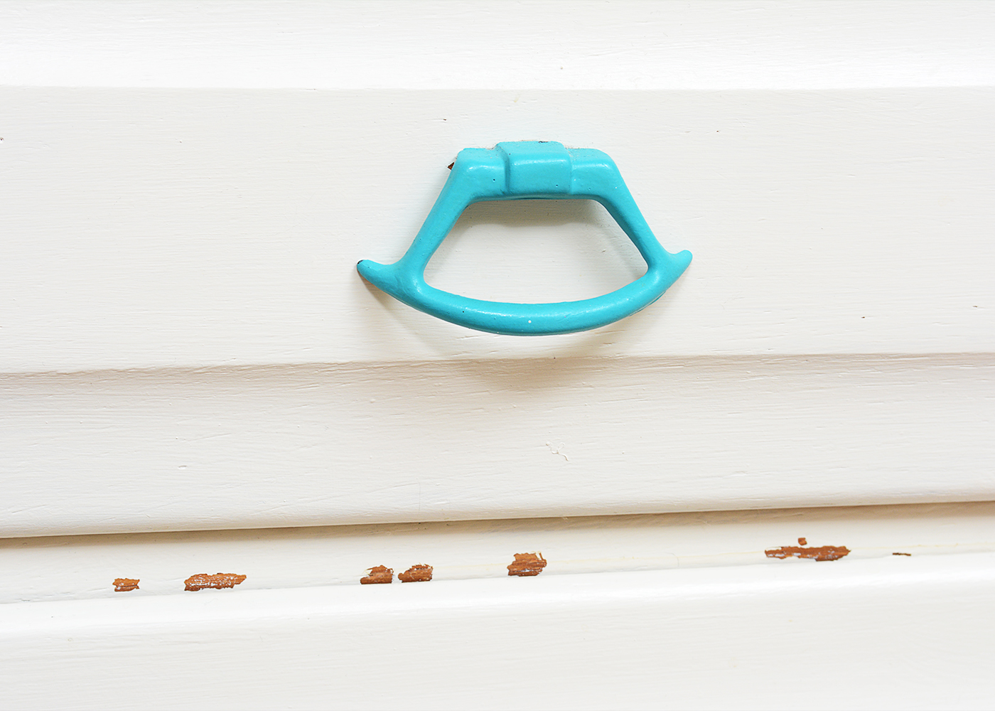 Vintage Chest of Drawers with Porthole Style Mirror by Ikea