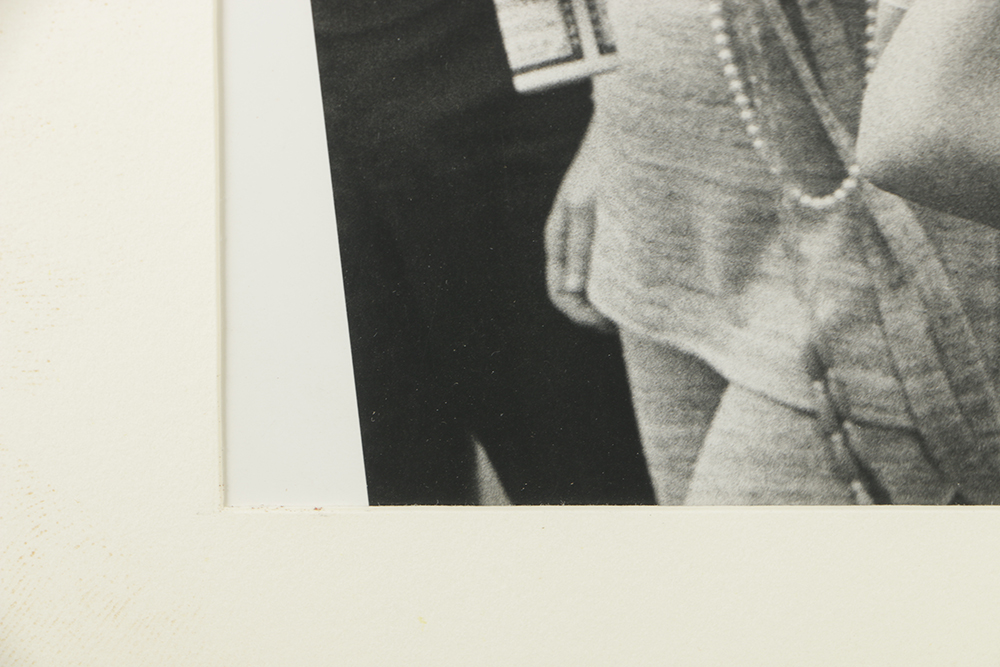 Gardener Black and White Photograph "Two Couples"