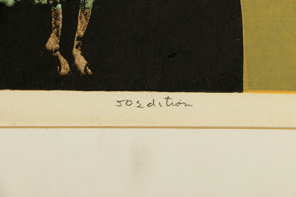 Dean Meeker Limited Edition Serigraph on Paper "Prelude II"