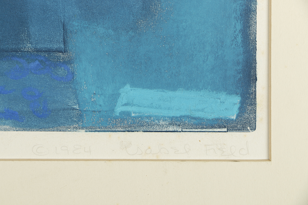 Isabel Field Woodblock on Paper "Colorscape CCLV"