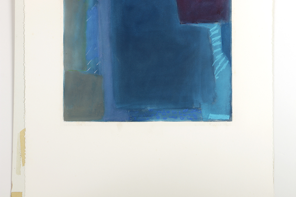 Isabel Field Woodblock on Paper "Colorscape CCLV"