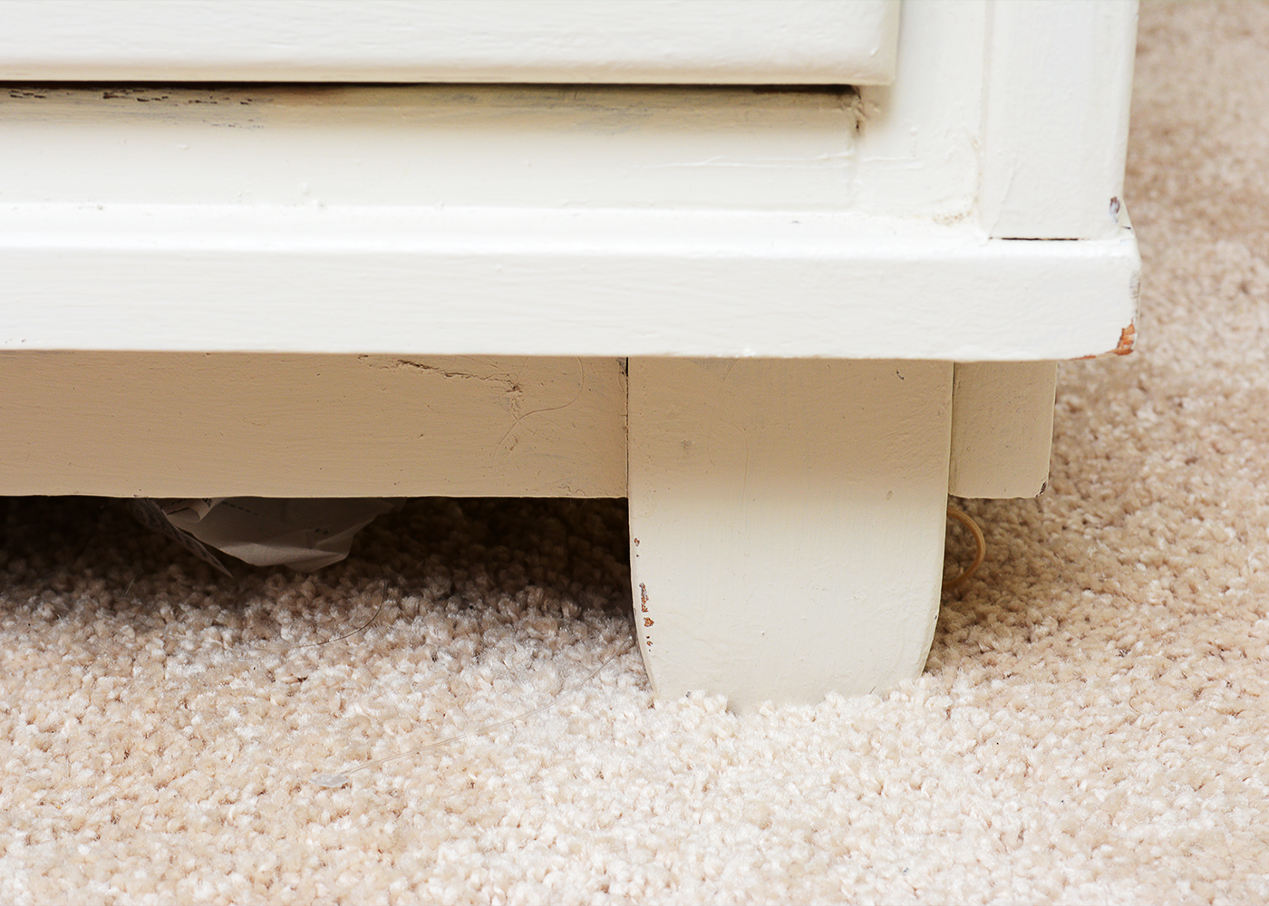 Vintage Chest of Drawers with Porthole Style Mirror by Ikea