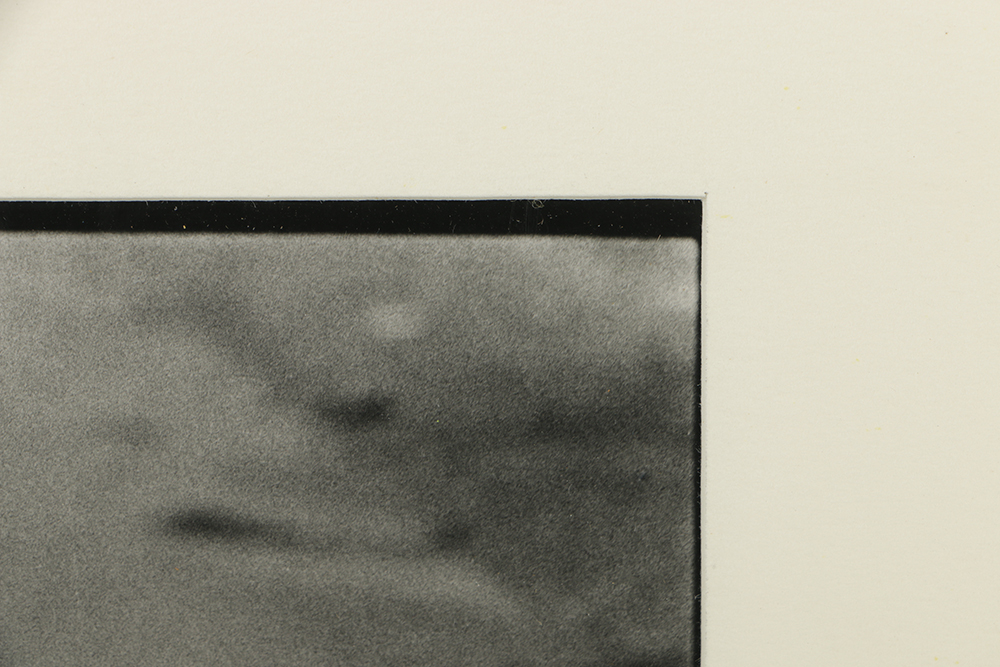 Mauney Black and White Cibachrome Photograph "Two Kids with Flags"