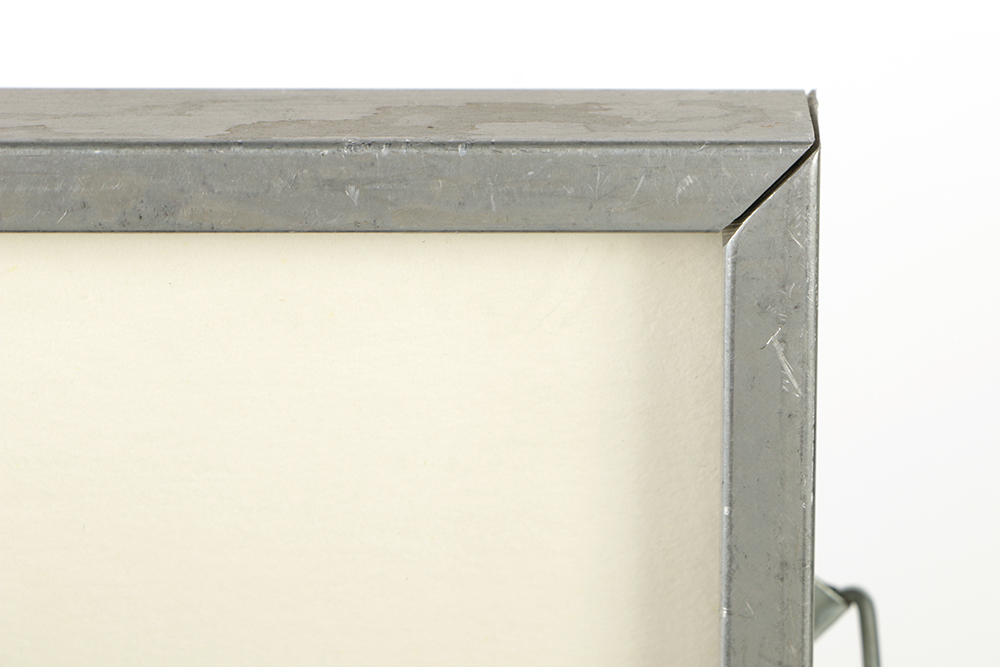 Mauney Black and White Cibachrome Photograph "Two Kids with Flags"